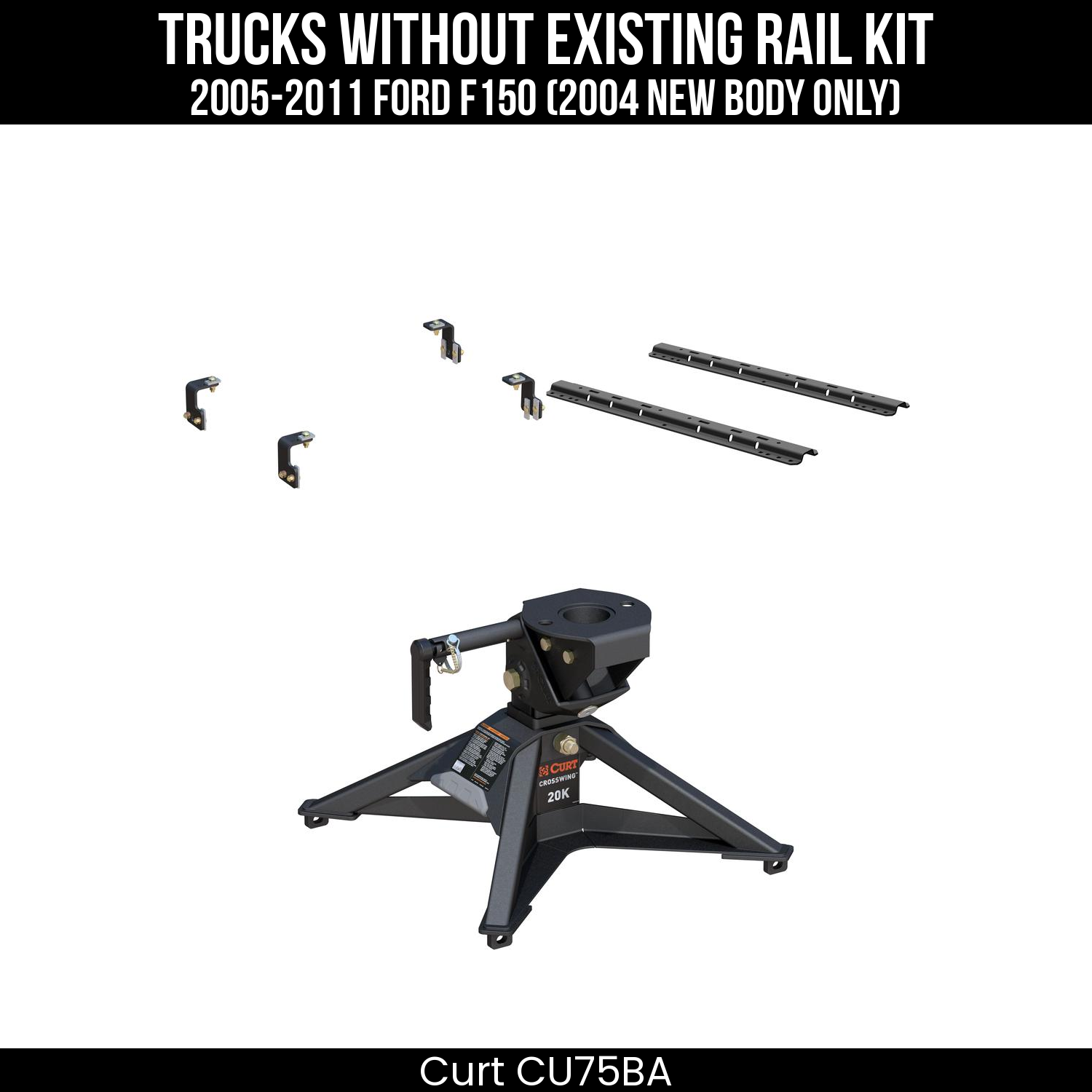 Semi-Custom 5th Wheel Brackets,Universal 5th Wheel Base Rails,CrossWing 5th Wheel Hitch