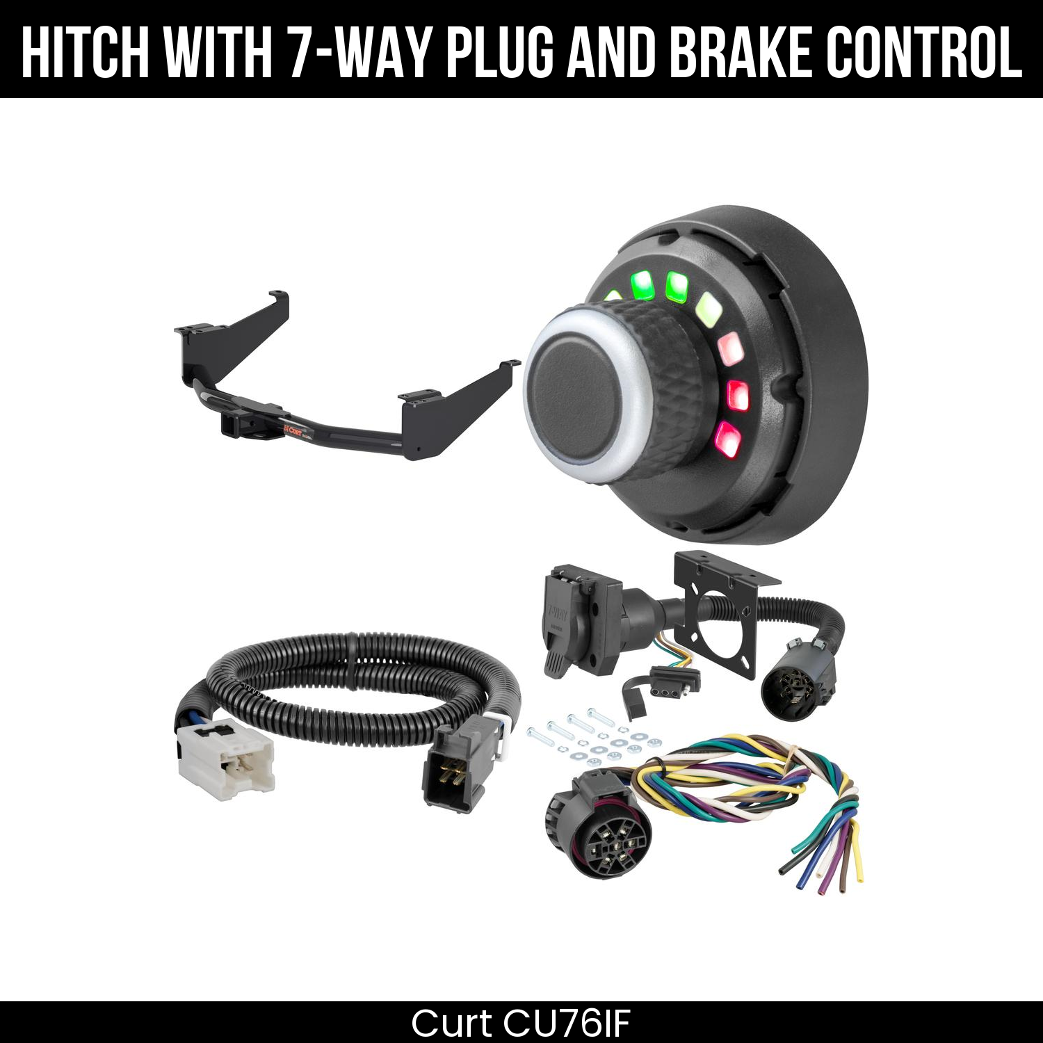 Trailer Hitch , 7-Way , Spectrum Brake Control