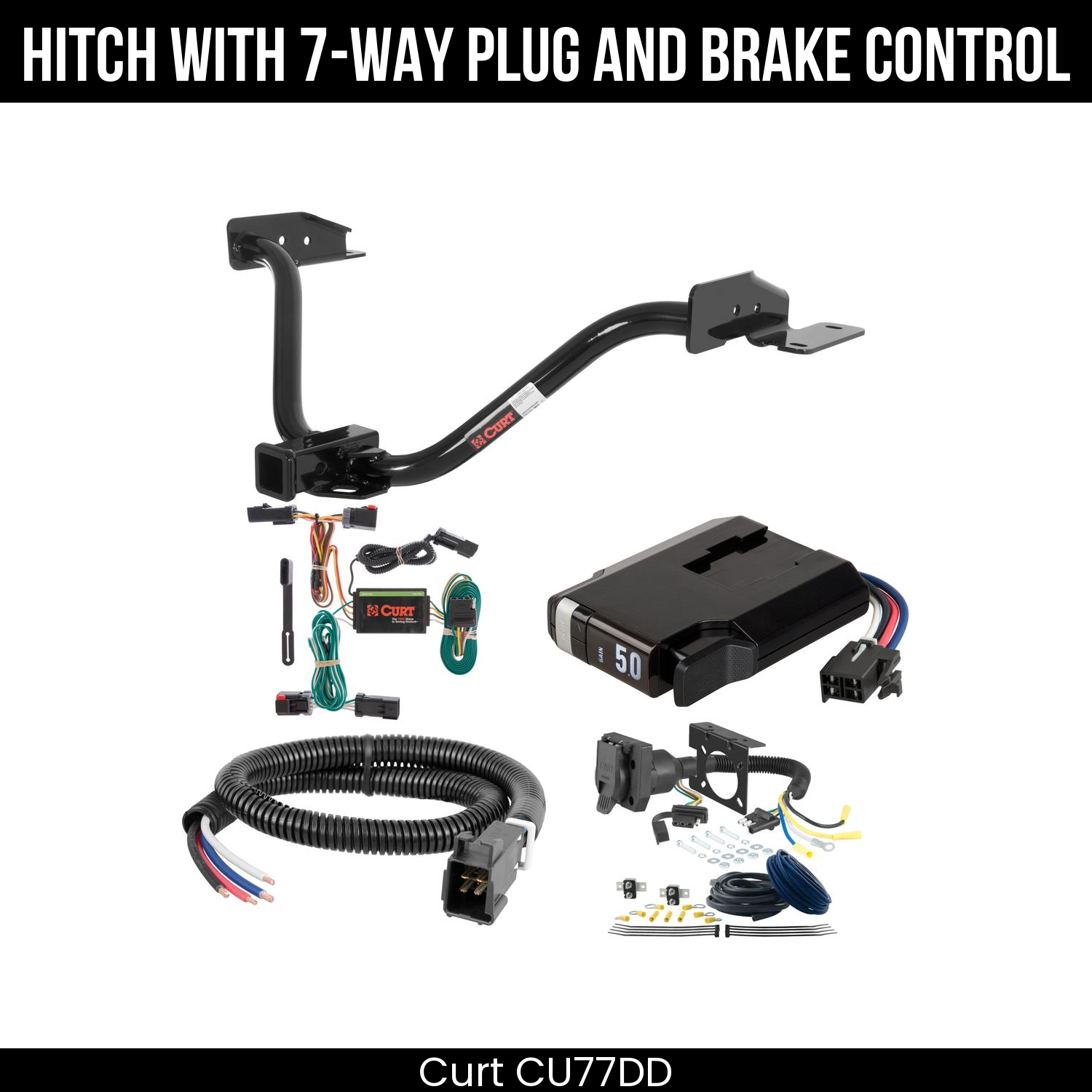 Trailer Hitch , 7-Way , TriFlex NEXT Brake Control