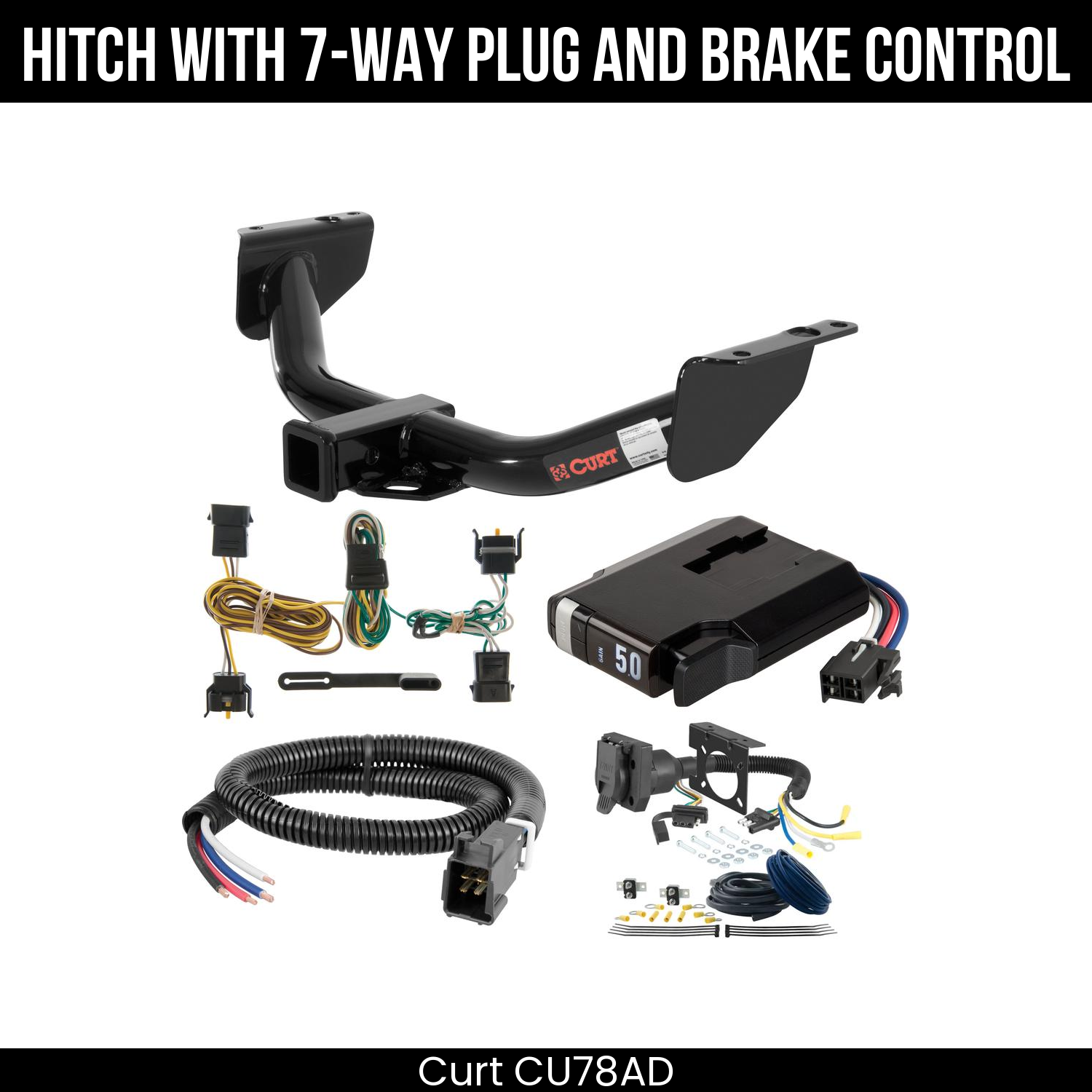 Trailer Hitch , 7-Way , TriFlex NEXT Brake Control