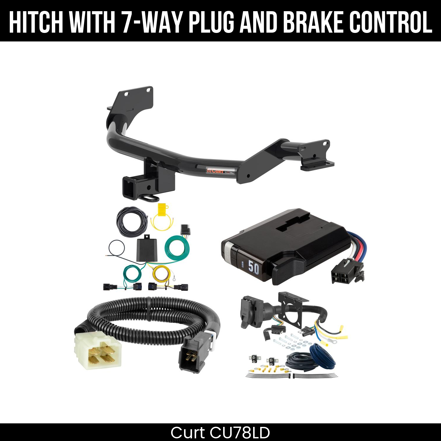 Trailer Hitch , 7-Way , TriFlex NEXT Brake Control
