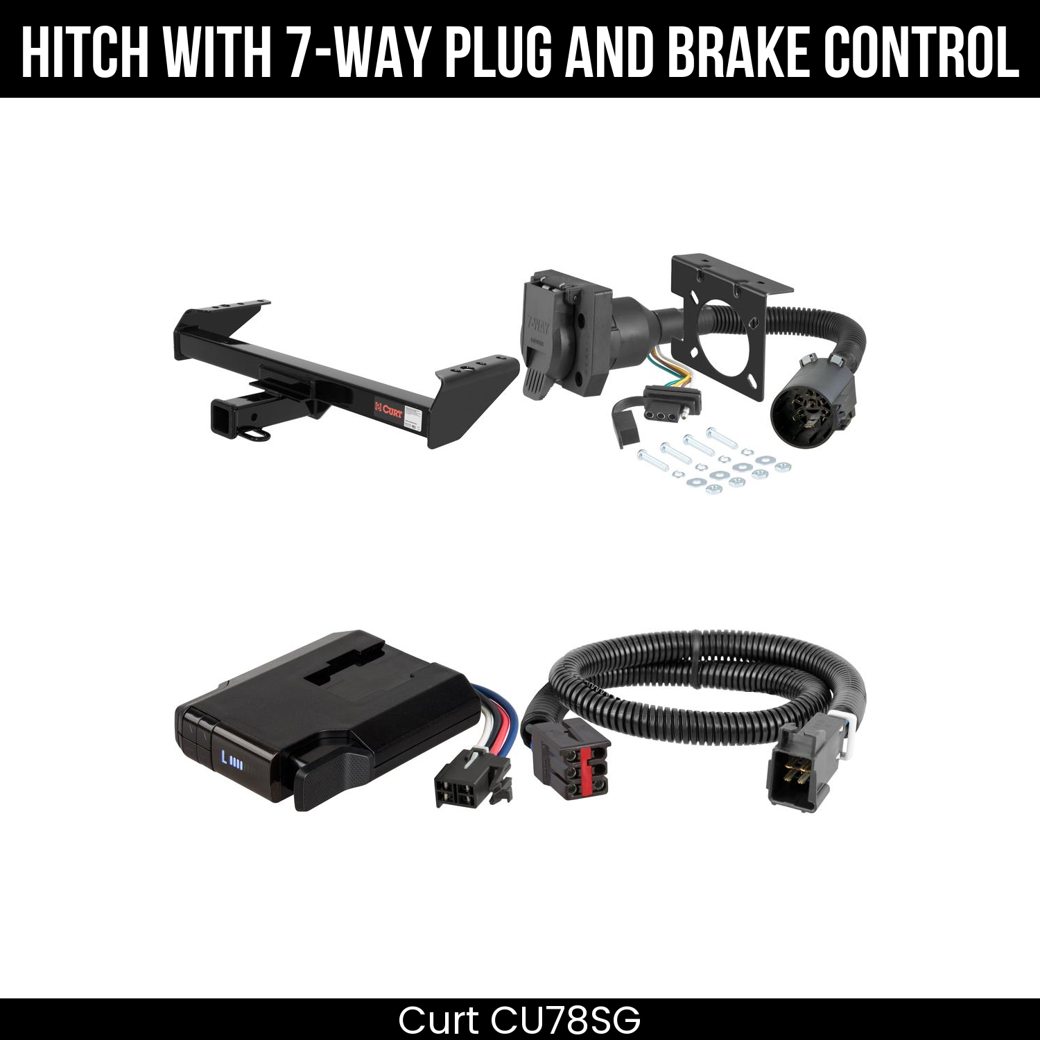 Trailer Hitch , 7-Way , Venturer Brake Control
