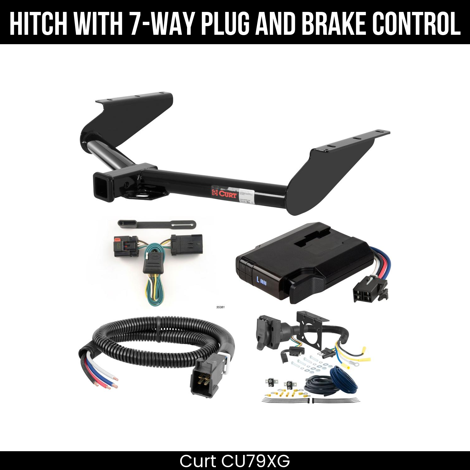 Trailer Hitch , 7-Way , Venturer Brake Control
