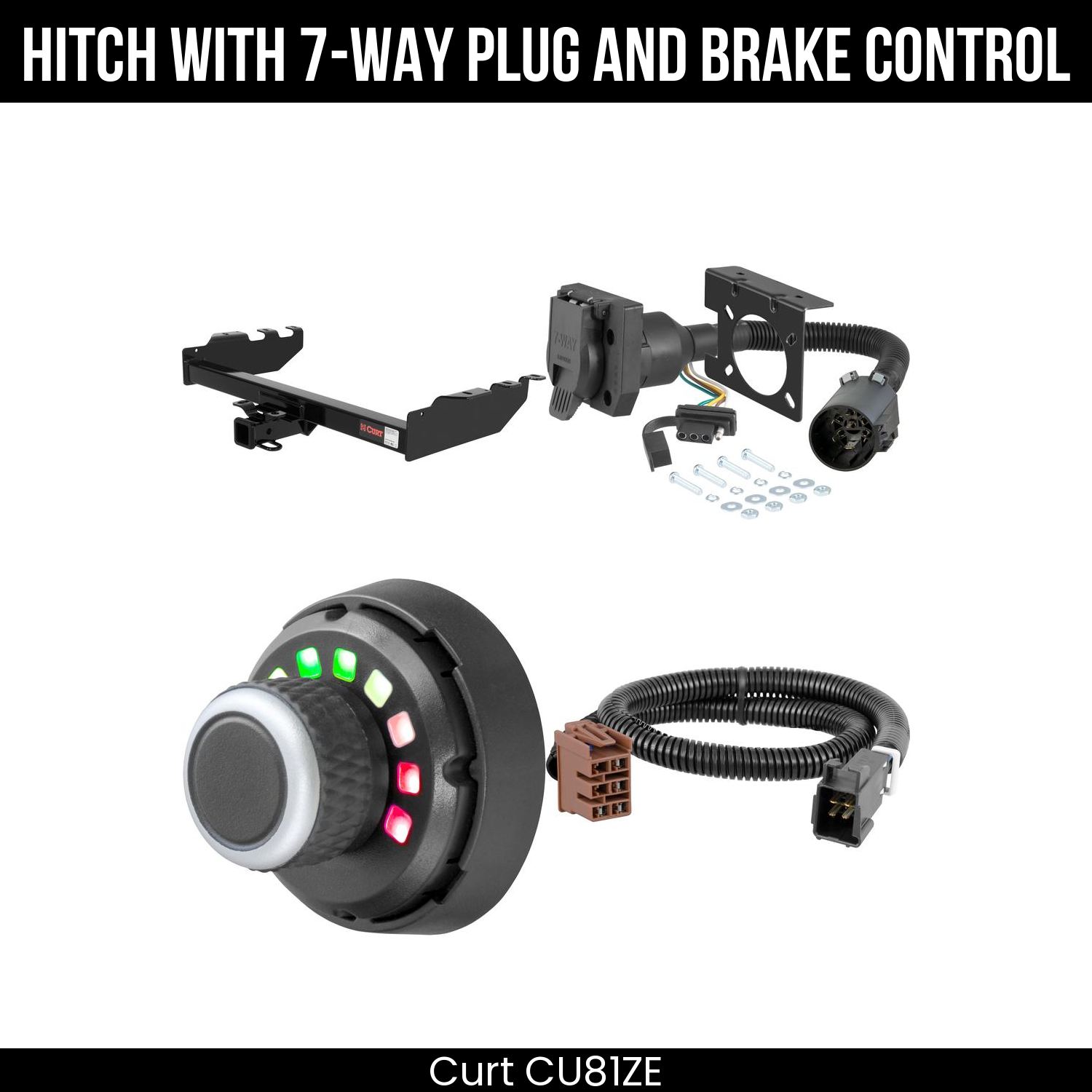 Trailer Hitch , 7-Way , Spectrum Brake Control
