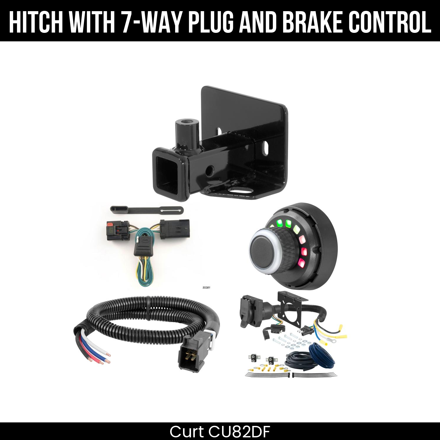 Trailer Hitch , 7-Way , Spectrum Brake Control