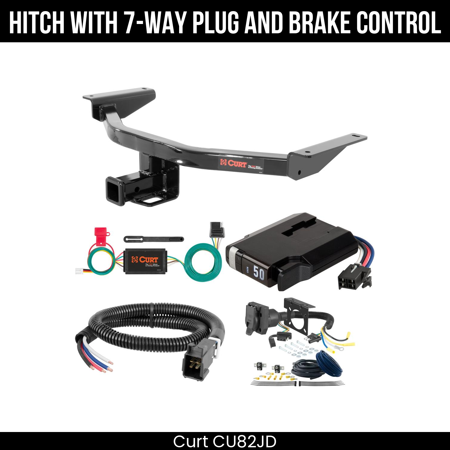 Trailer Hitch , 7-Way , TriFlex NEXT Brake Control