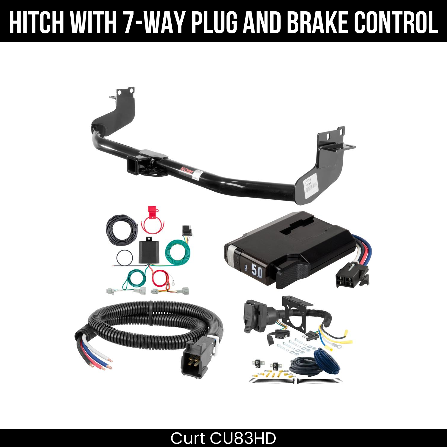 Trailer Hitch , 7-Way , TriFlex NEXT Brake Control