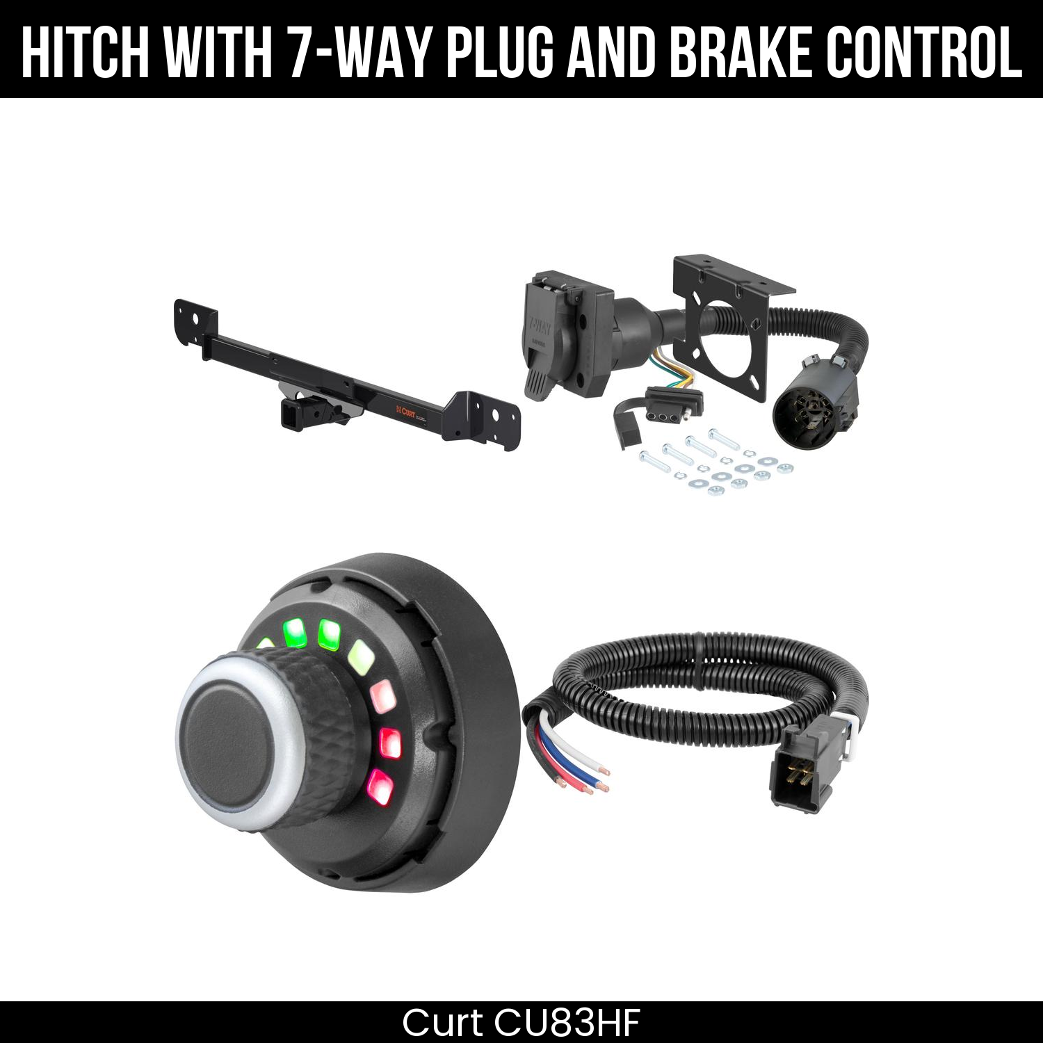 Trailer Hitch , 7-Way , Spectrum Brake Control