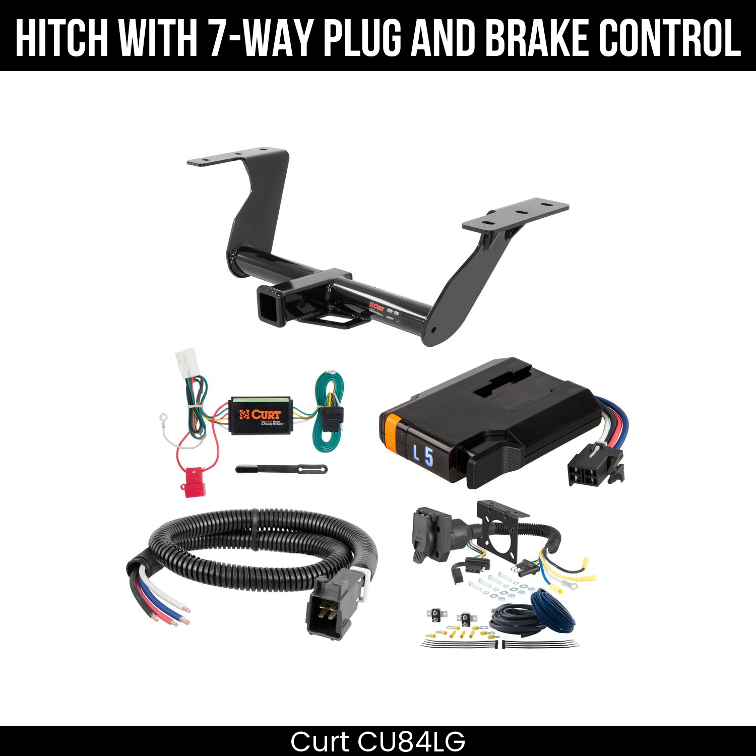 Trailer Hitch , 7-Way , Discovery Next Brake Control