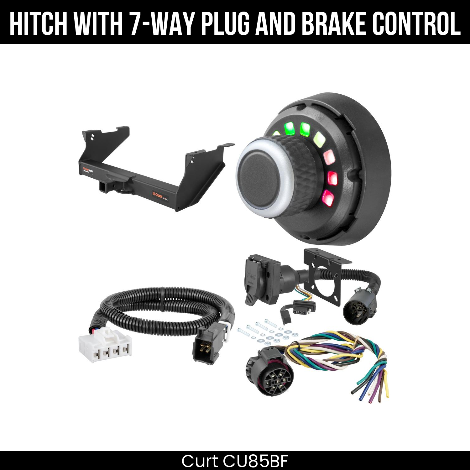 Trailer Hitch , 7-Way , Spectrum Brake Control