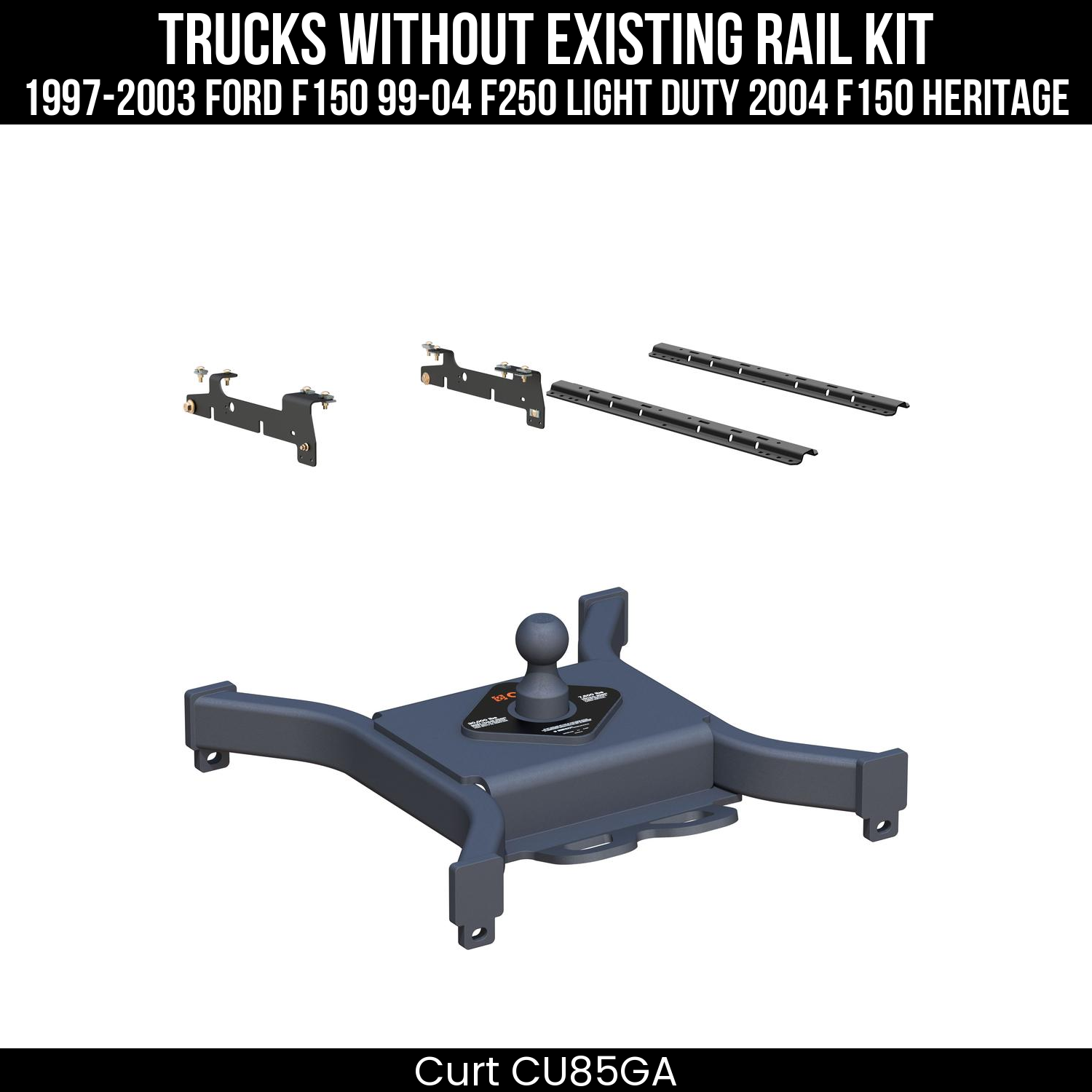 Custom 5th Wheel Brackets,Universal 5th Wheel Base Rails,Spyder Gooseneck Hitch