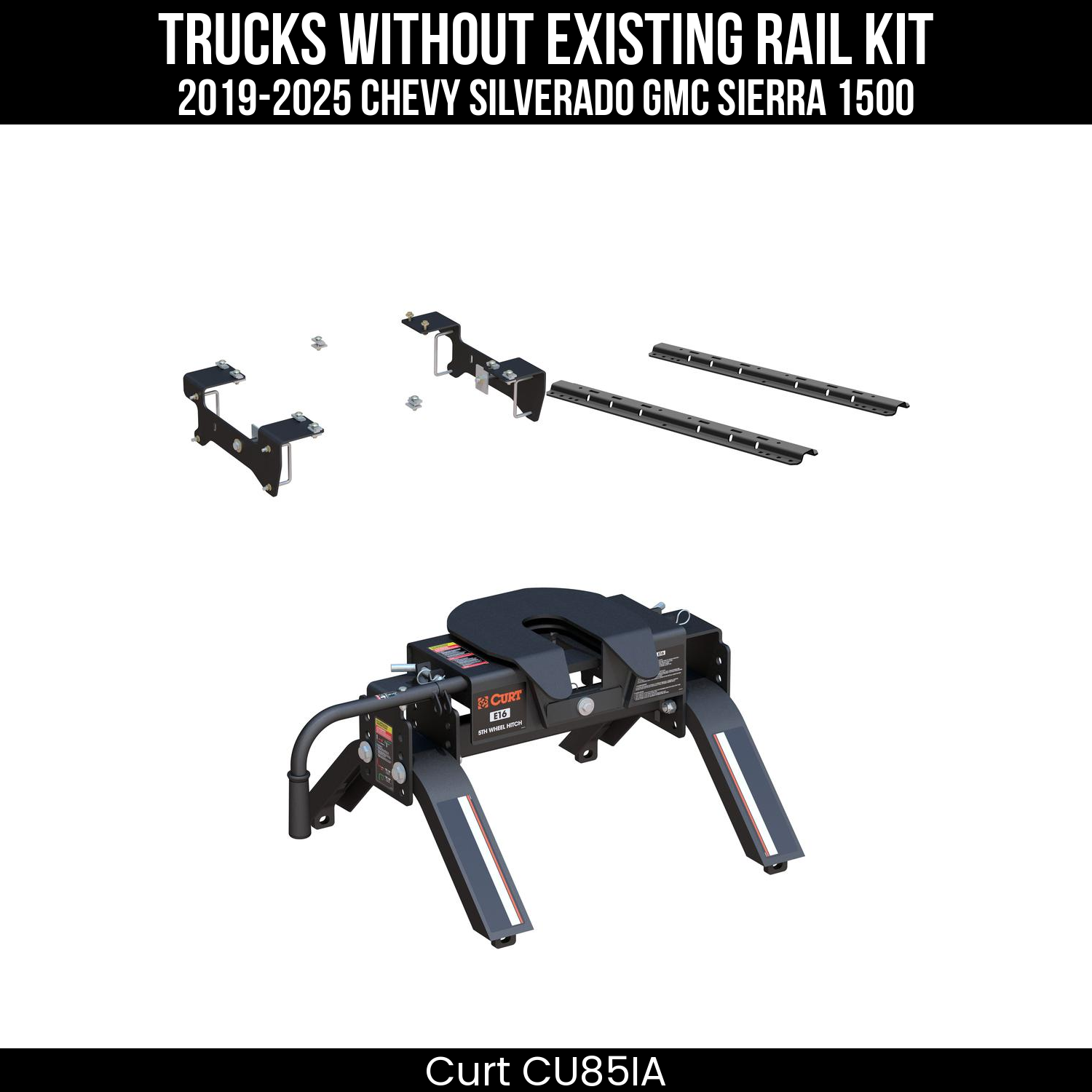Custom 5th Wheel Brackets,Universal 5th Wheel Base Rails,Replacement Base Legs,E16 5th Wheel Hitch Head