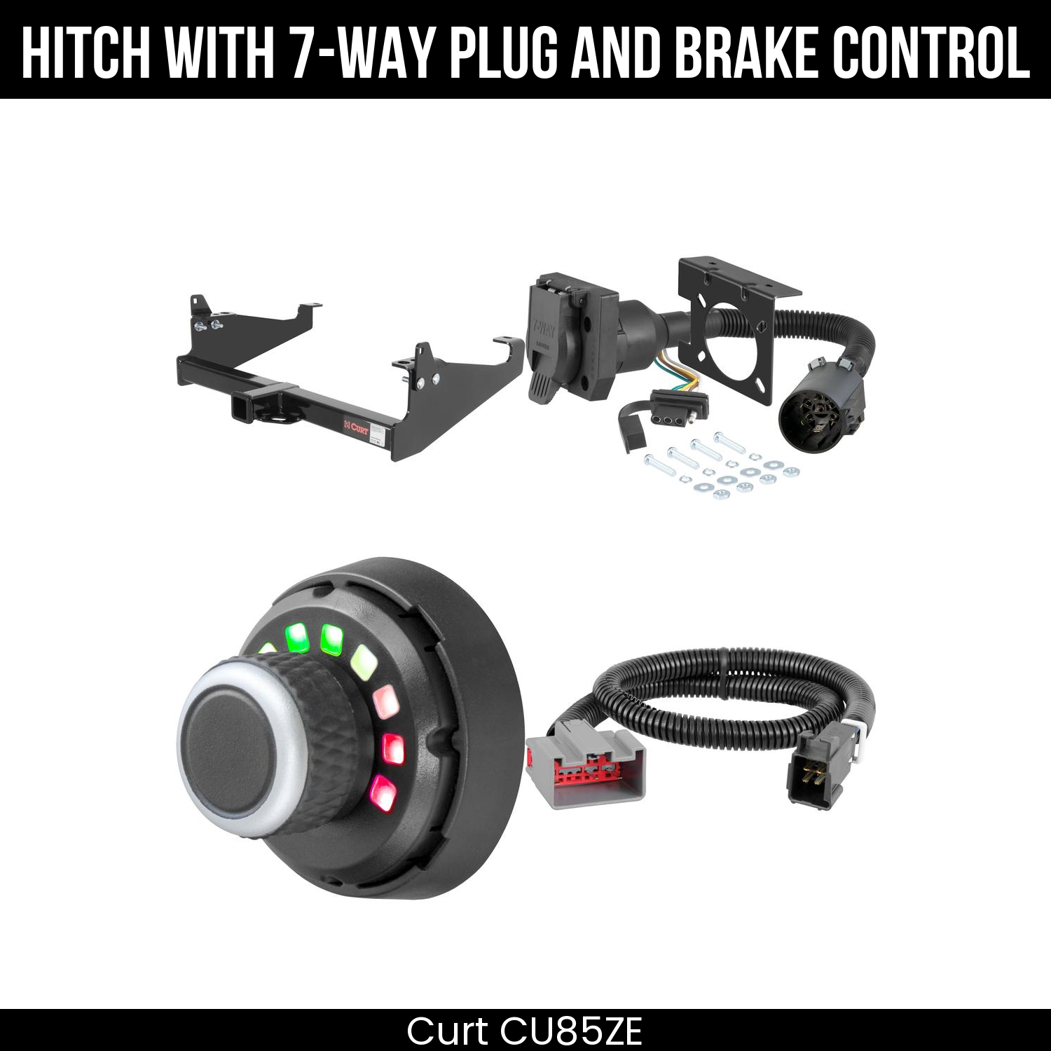 Trailer Hitch , 7-Way , Spectrum Brake Control