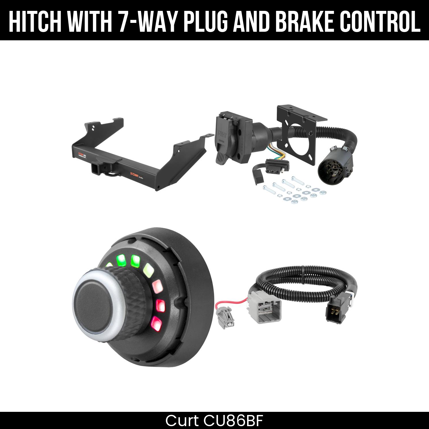Trailer Hitch , 7-Way , Spectrum Brake Control