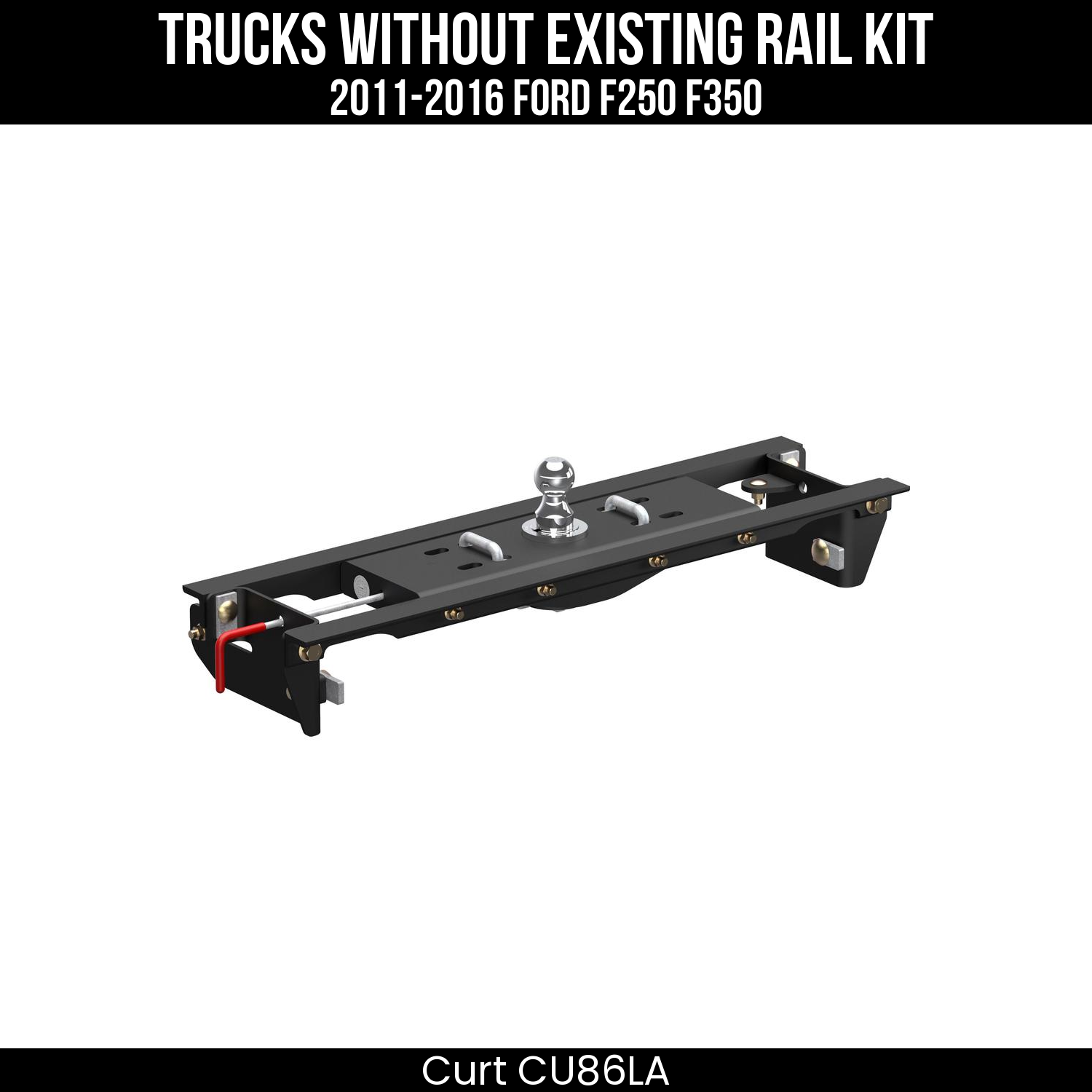 Double Lock EZr Gooseneck Hitch,Double Lock EZr Gooseneck Install Brackets