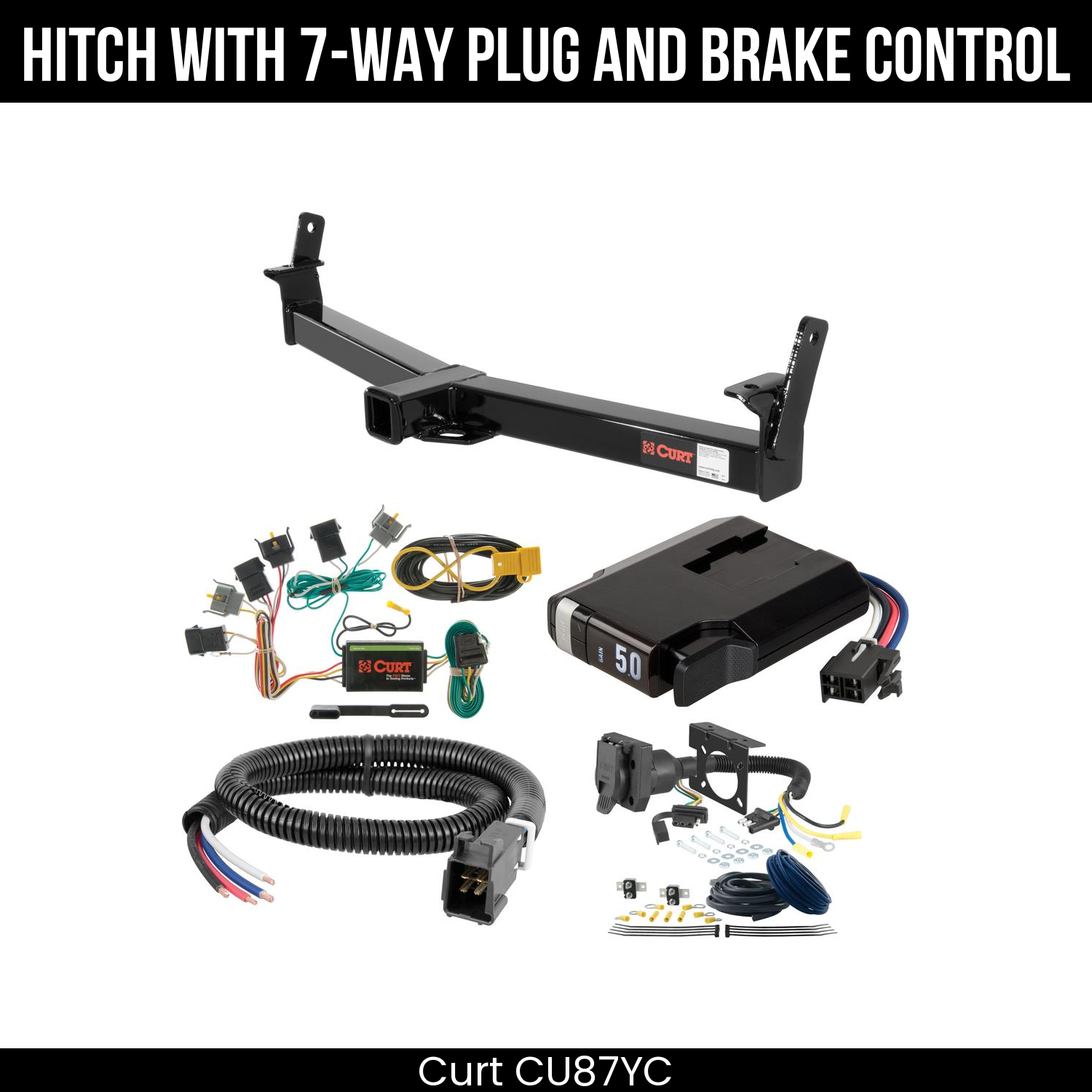 Trailer Hitch , 7-Way , TriFlex NEXT Brake Control