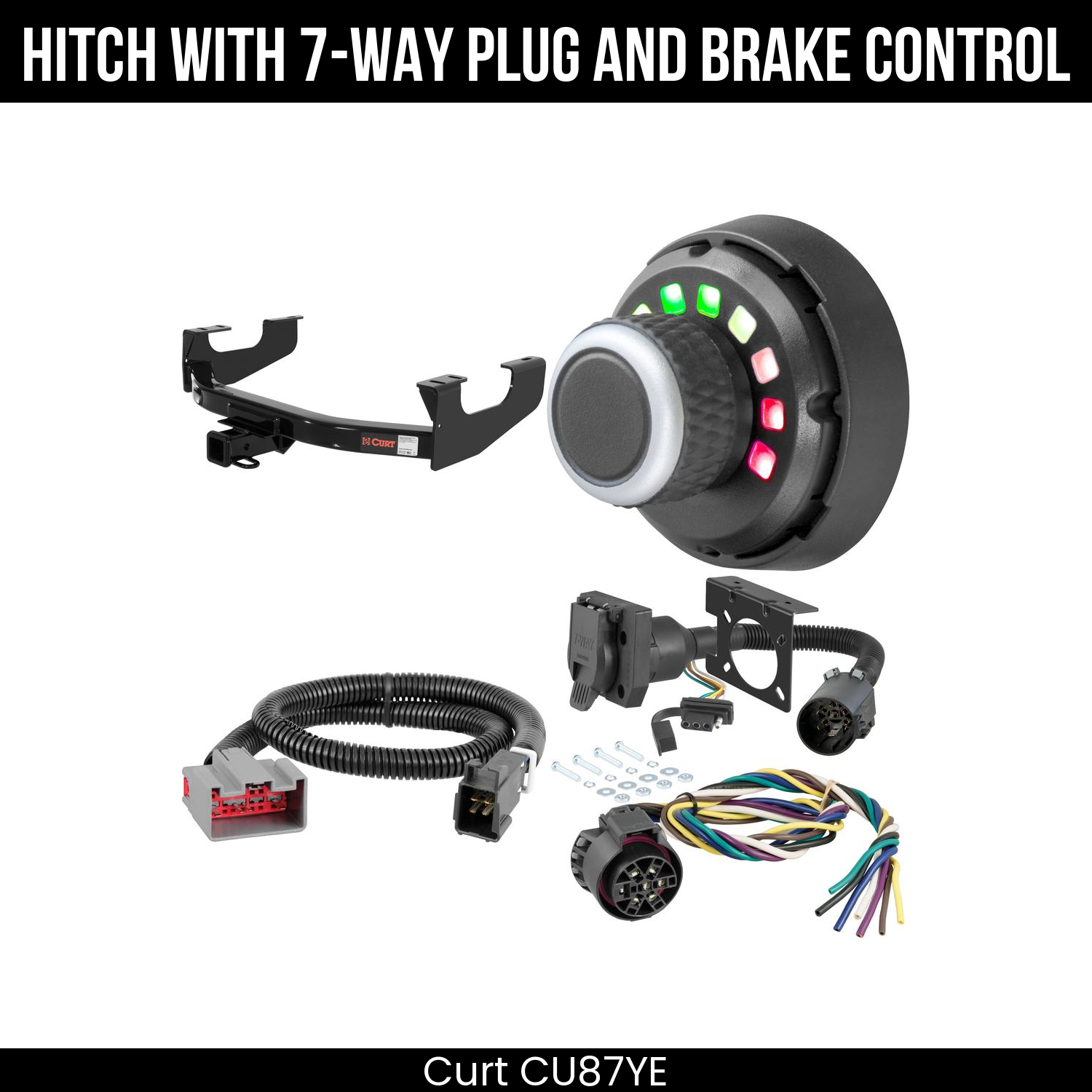 Trailer Hitch , 7-Way , Spectrum Brake Control
