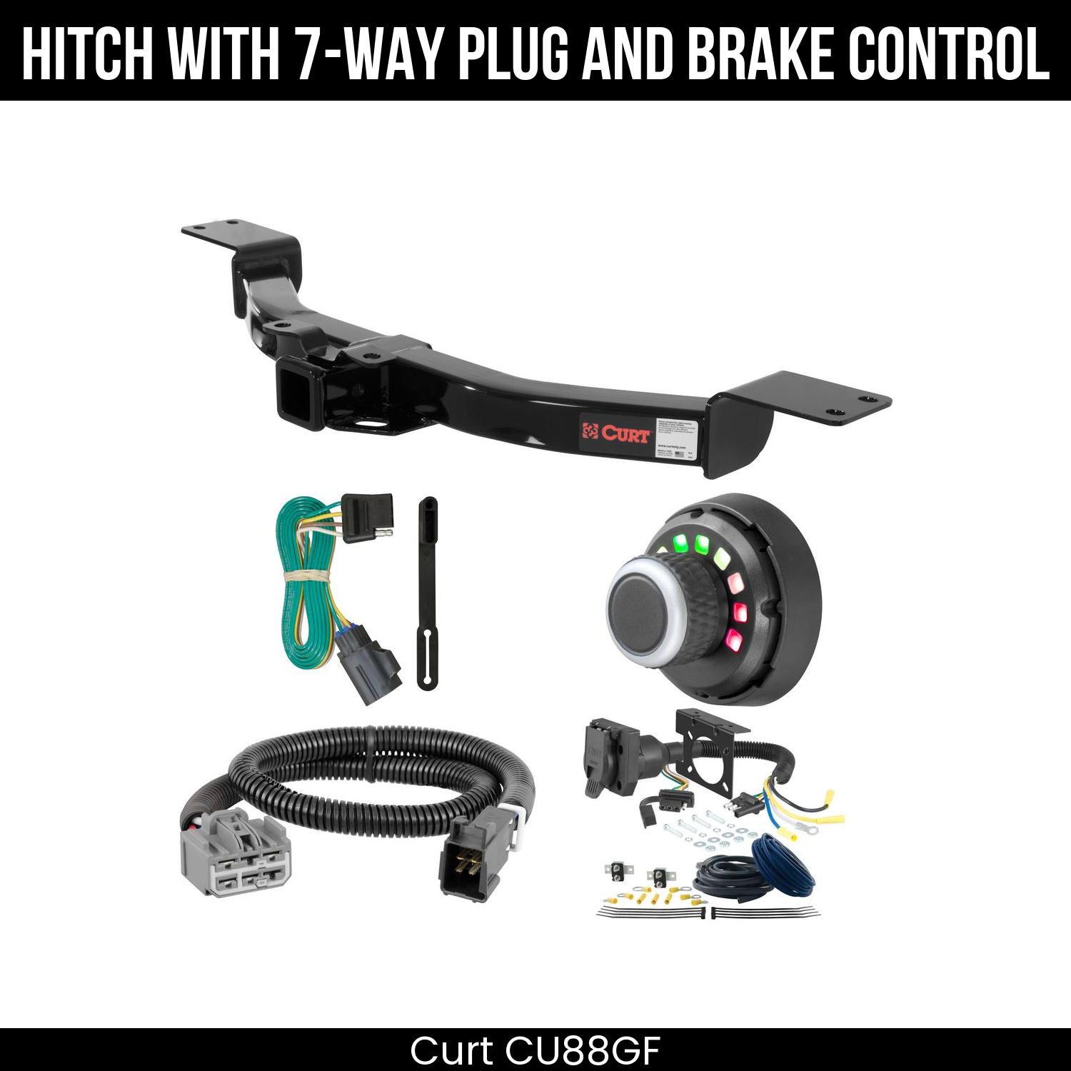 Trailer Hitch , 7-Way , Spectrum Brake Control