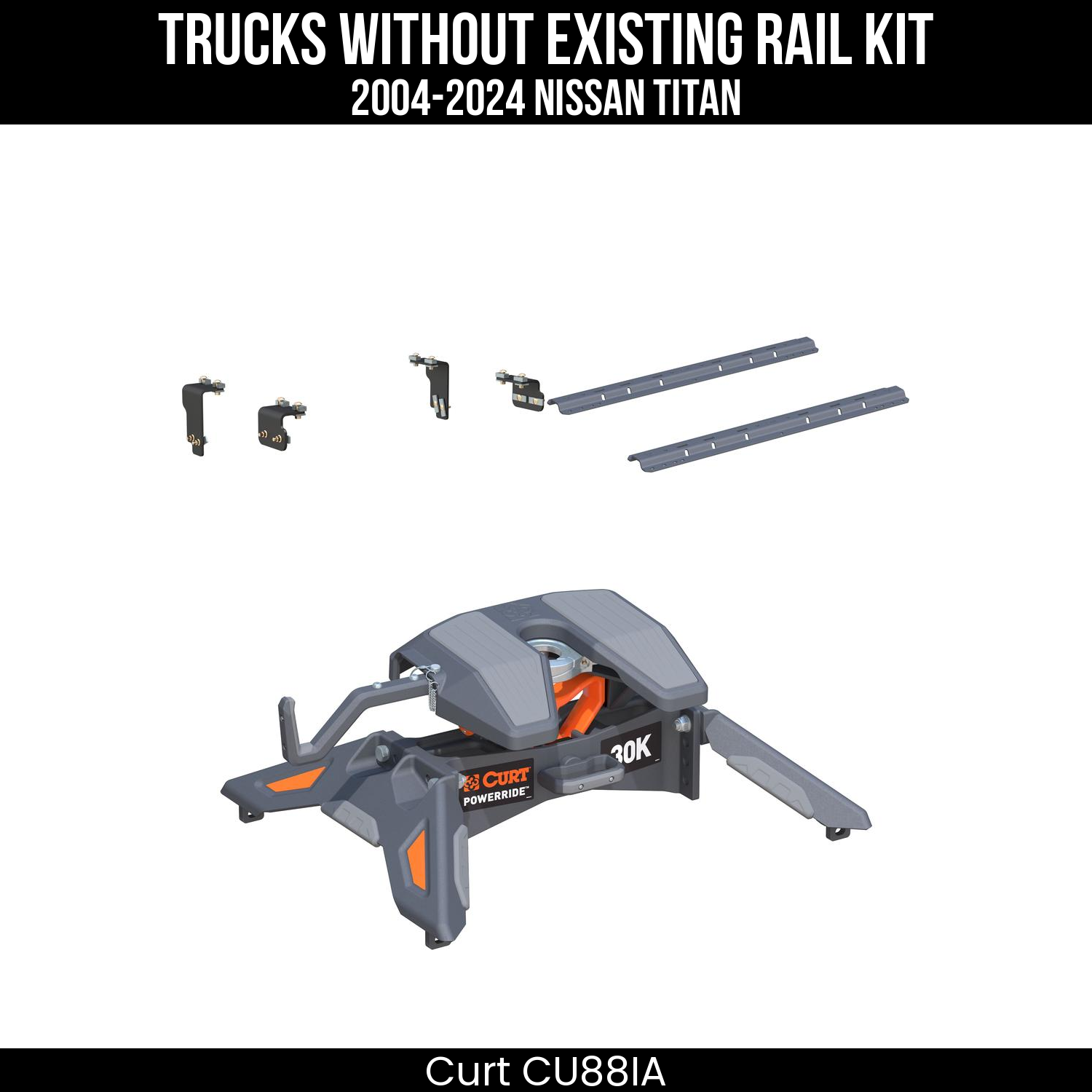 Custom 5th Wheel Brackets,Universal 5th Wheel Base Rails,Replacement 5th Wheel Legs,PowerRide 5th Wheel Hitch Head