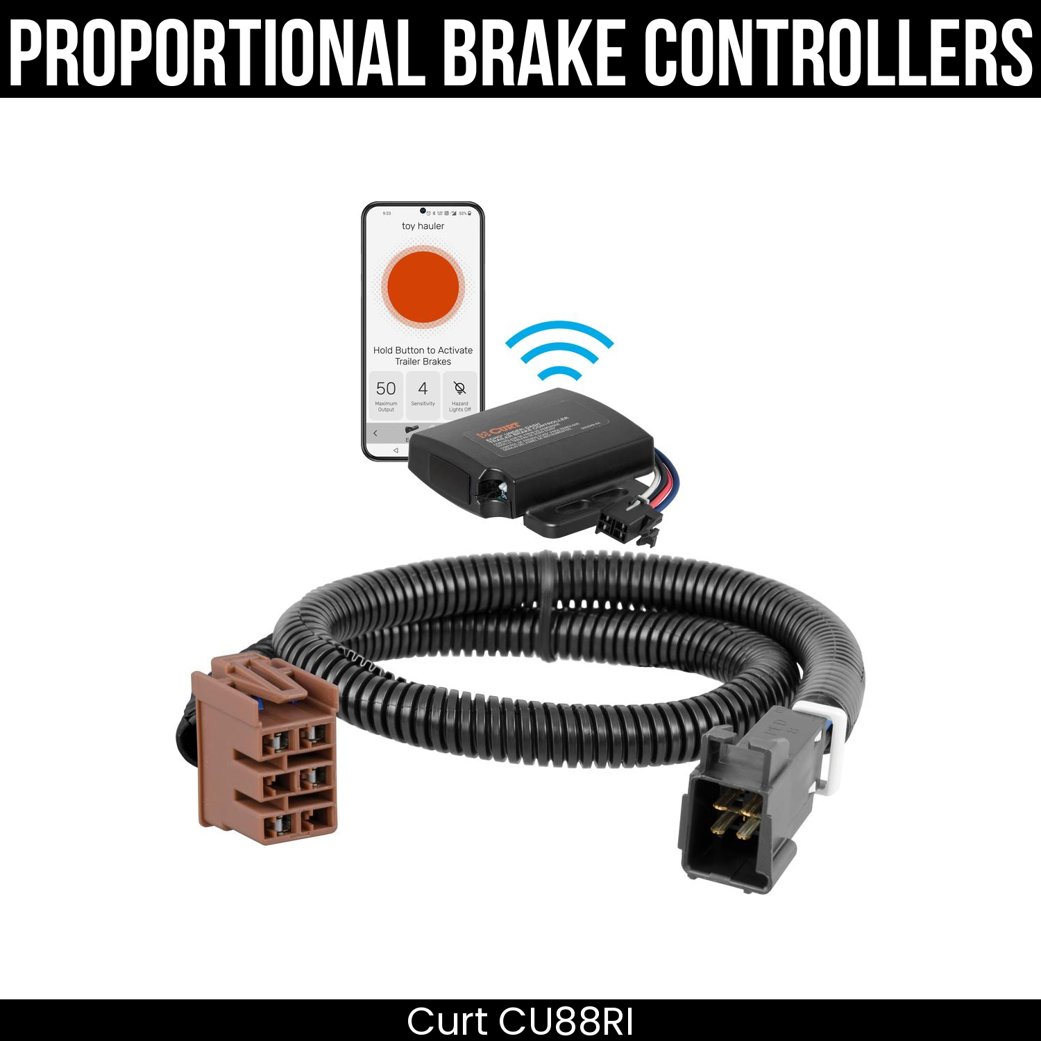 Echo Under-Dash Brake Control , Plug Adapter