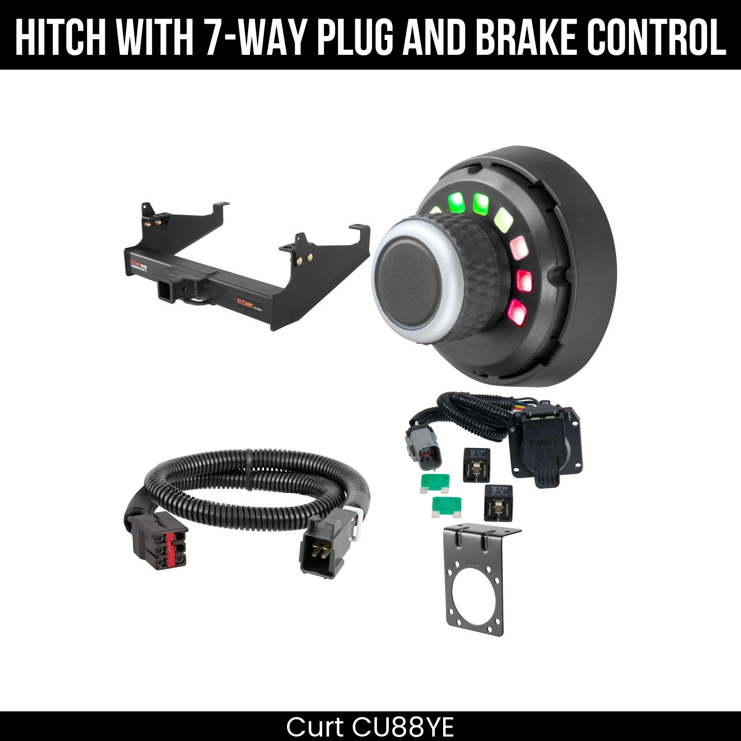 Trailer Hitch , 7-Way , Spectrum Brake Control
