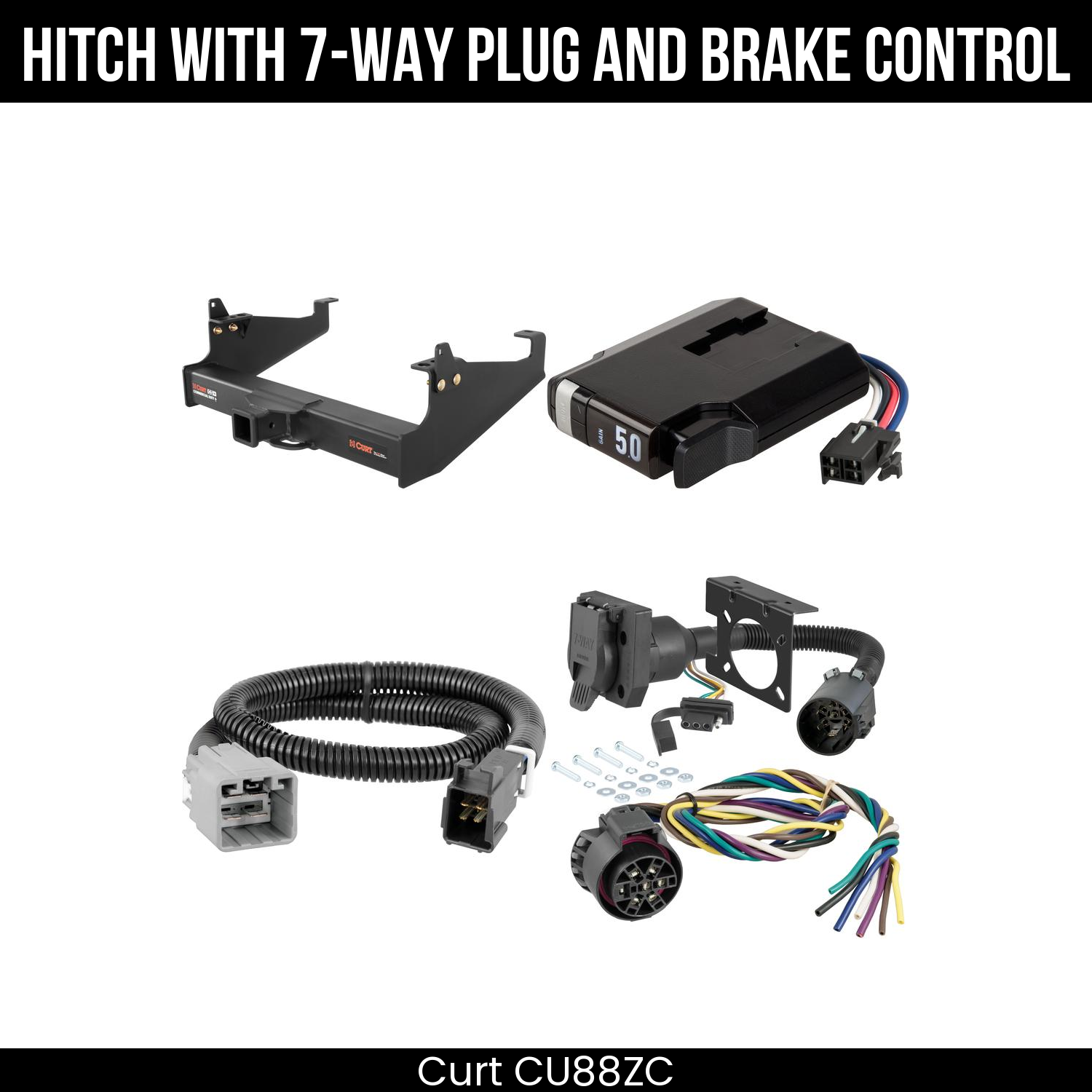 Trailer Hitch , 7-Way , TriFlex NEXT Brake Control