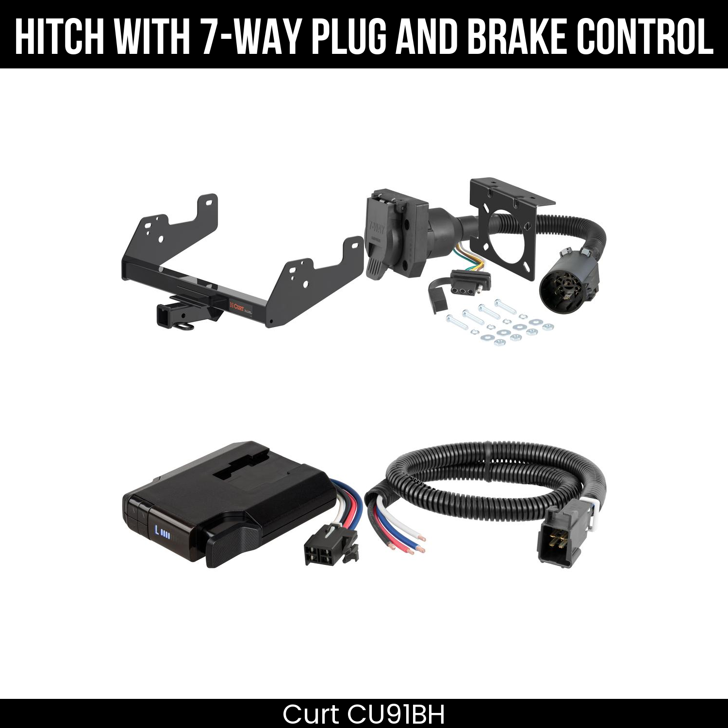 Trailer Hitch , 7-Way , Venturer Brake Control