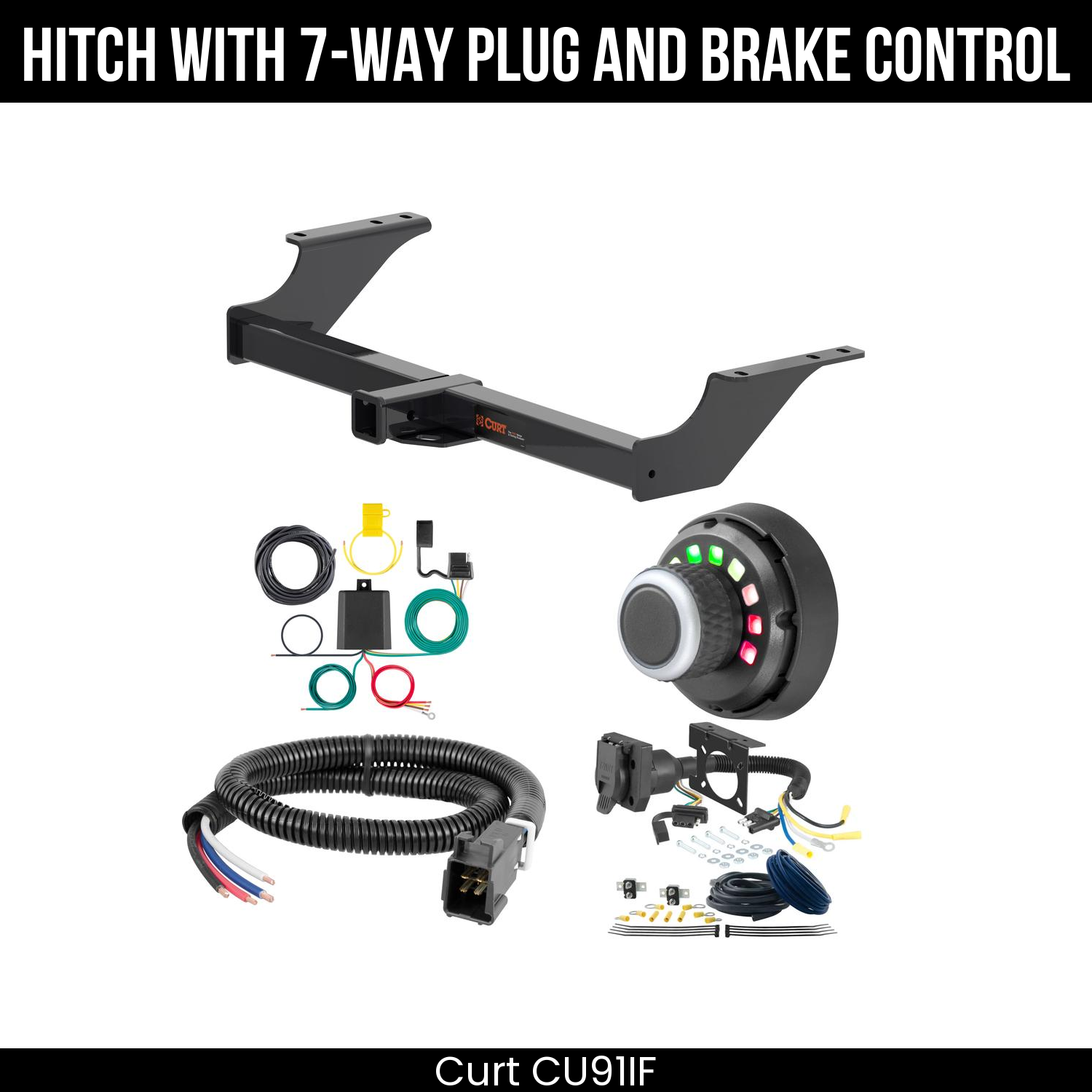 Trailer Hitch , 7-Way , Spectrum Brake Control