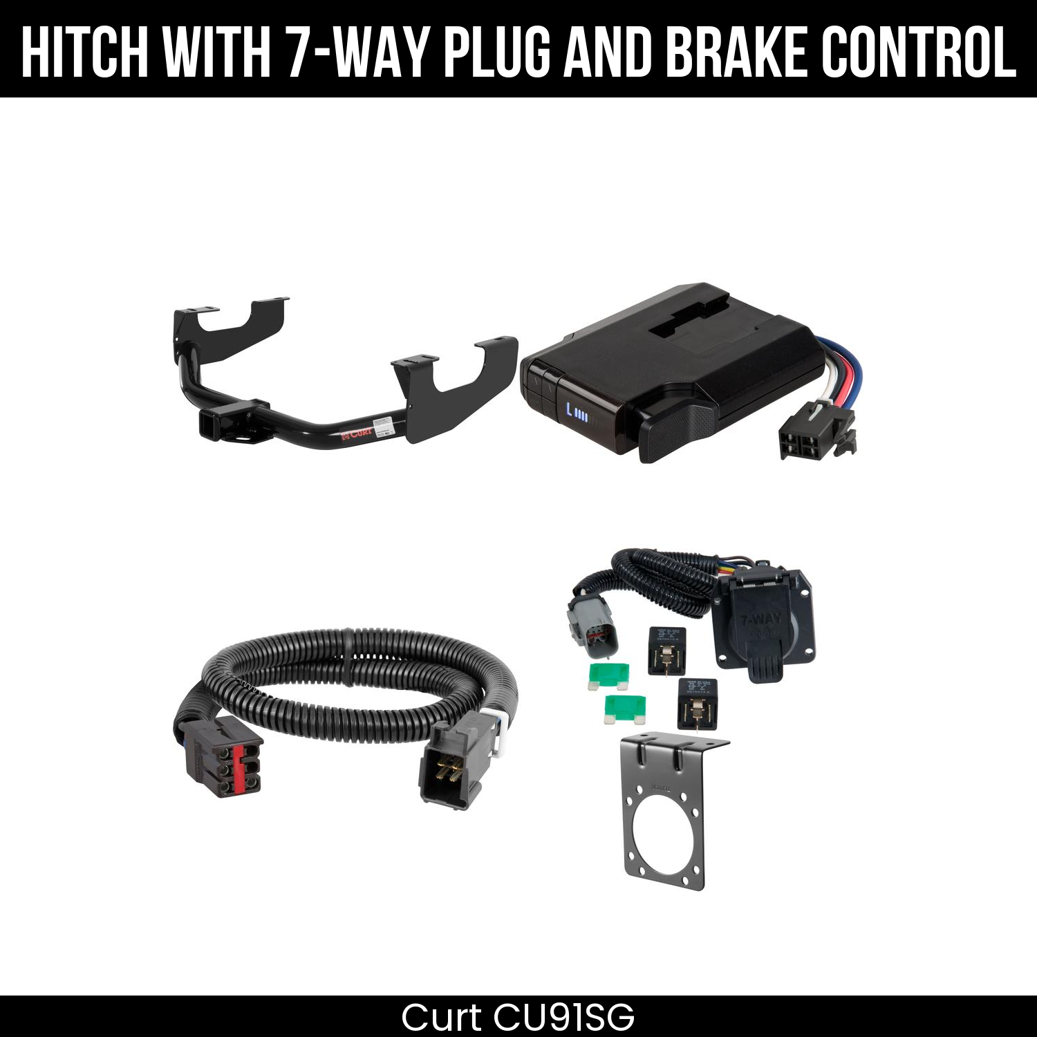 Trailer Hitch , 7-Way , Venturer Brake Control