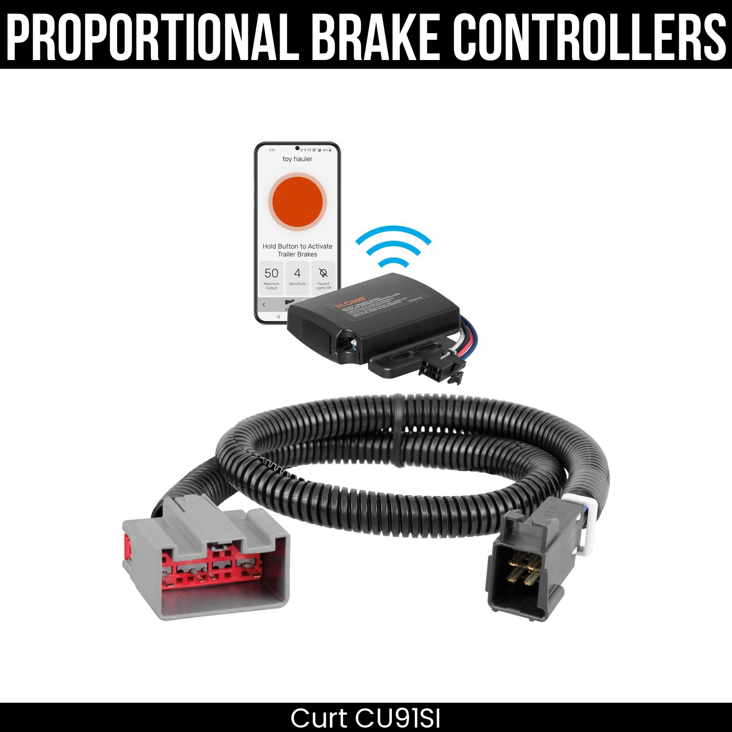 Echo Under-Dash Brake Control , Plug Adapter