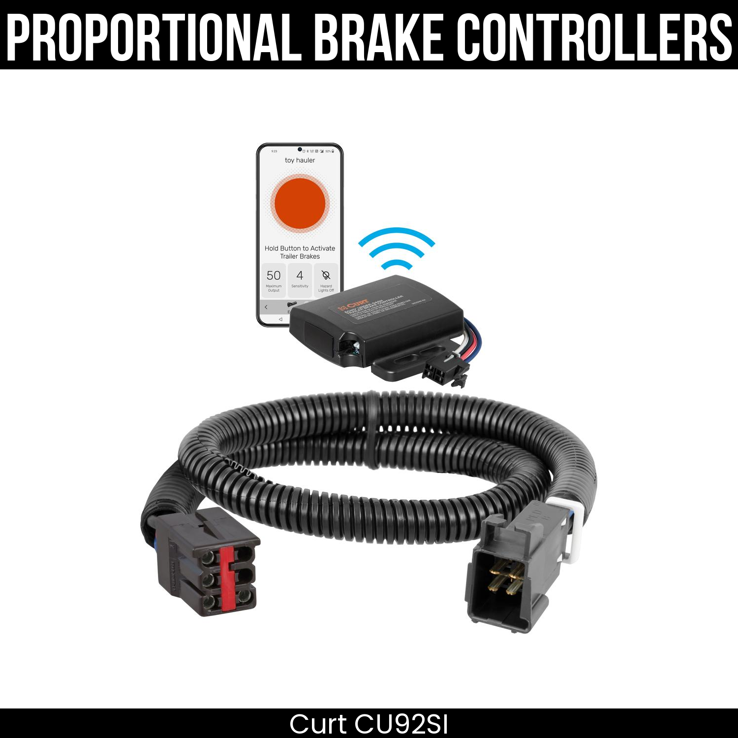 Echo Under-Dash Brake Control , Plug Adapter