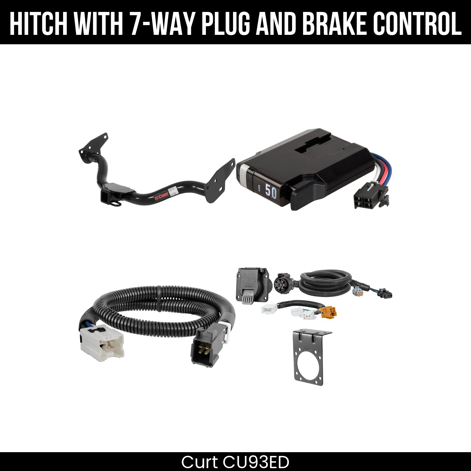 Trailer Hitch , 7-Way , TriFlex NEXT Brake Control