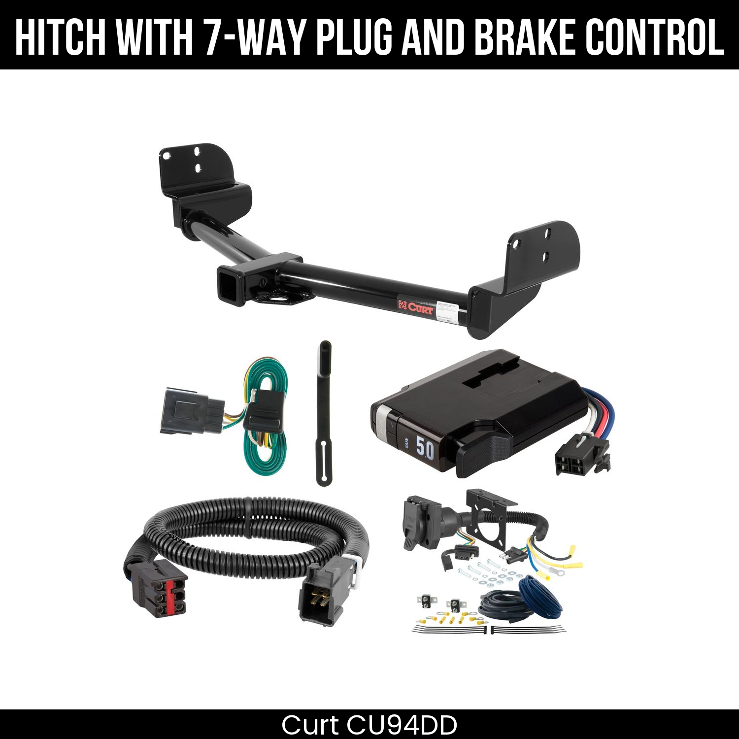 Trailer Hitch , 7-Way , TriFlex NEXT Brake Control