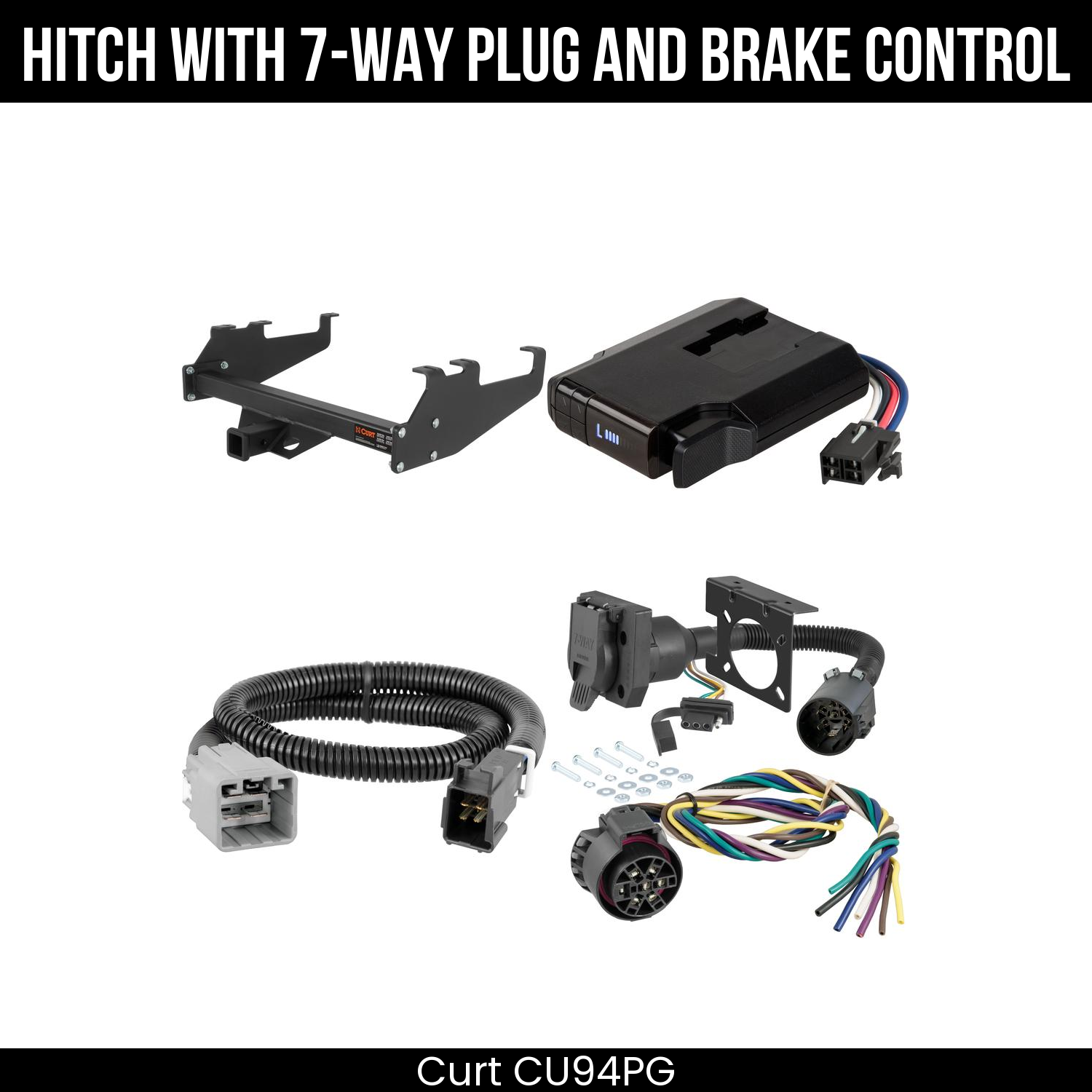 Trailer Hitch , 7-Way , Venturer Brake Control