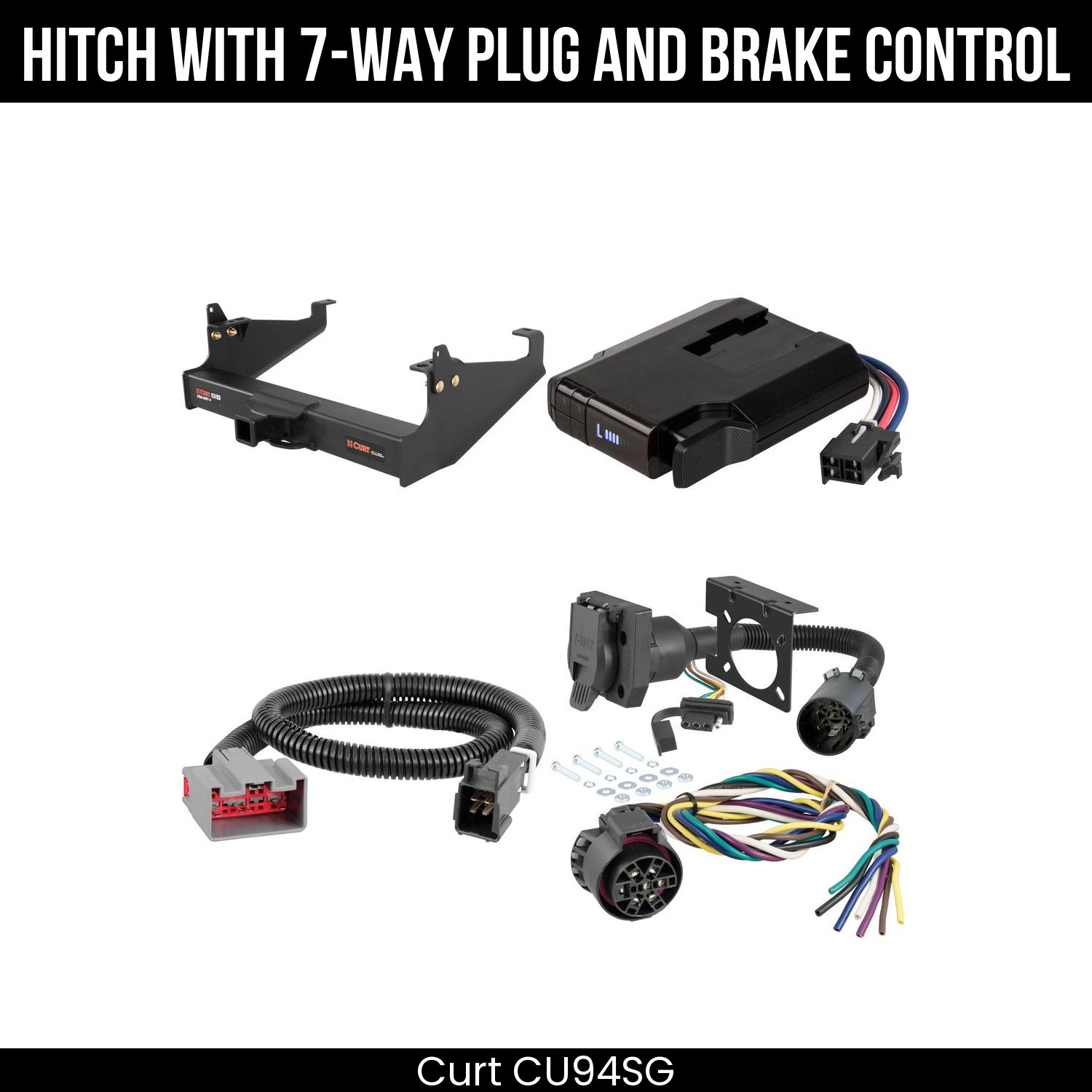 Trailer Hitch , 7-Way , Venturer Brake Control