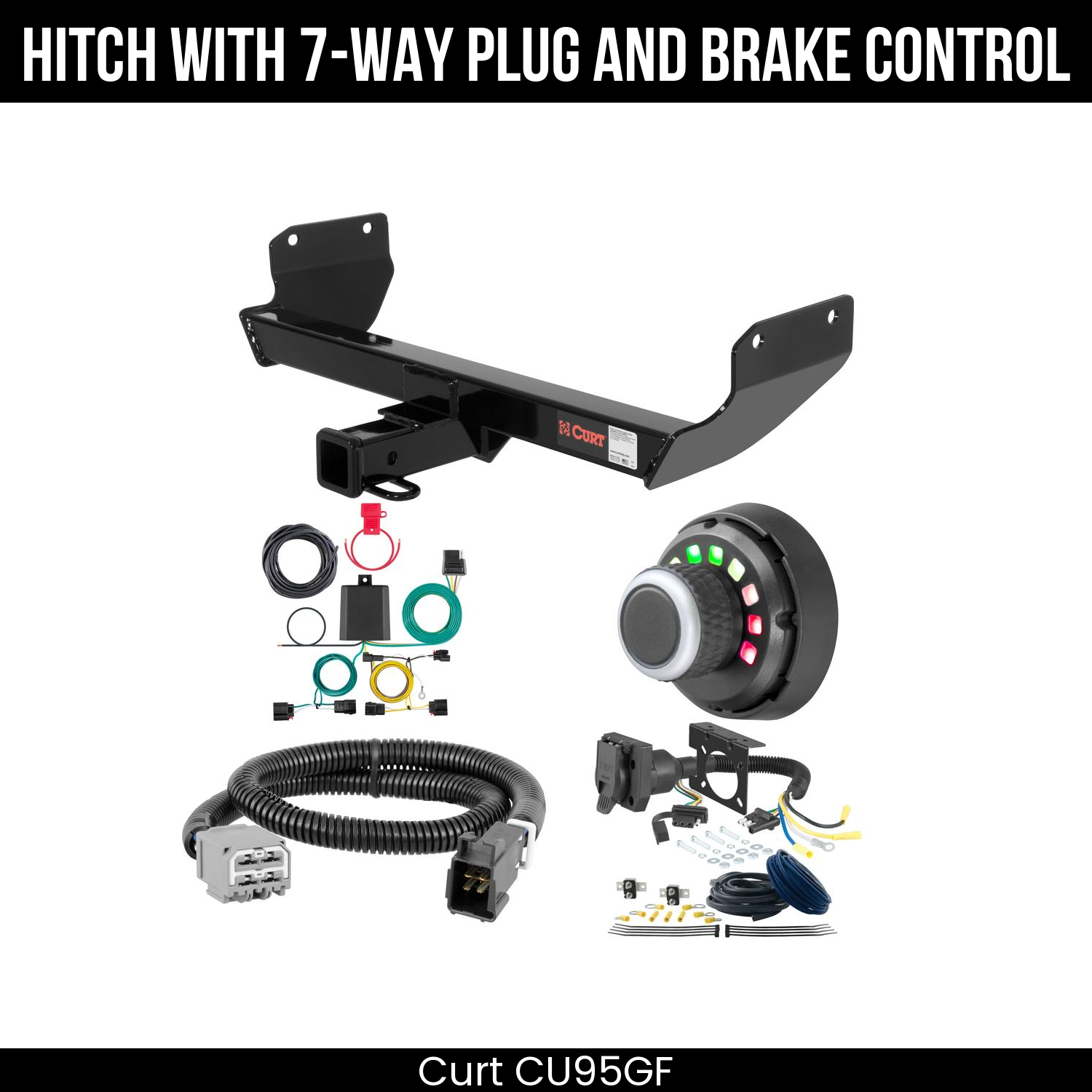 Trailer Hitch , 7-Way , Spectrum Brake Control
