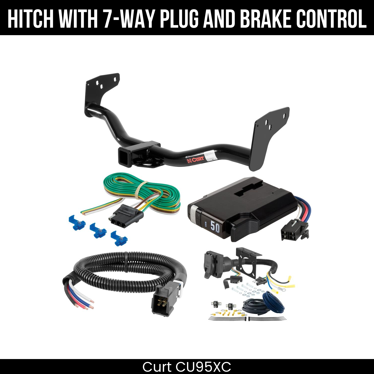 Trailer Hitch , 7-Way , TriFlex NEXT Brake Control