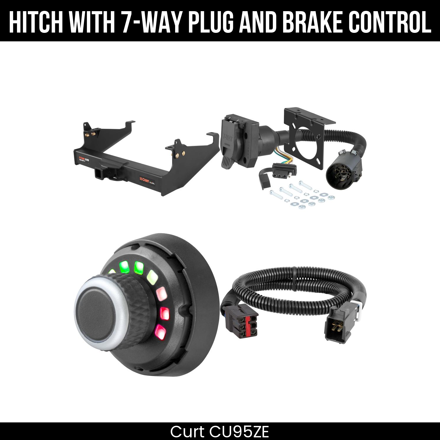 Trailer Hitch , 7-Way , Spectrum Brake Control