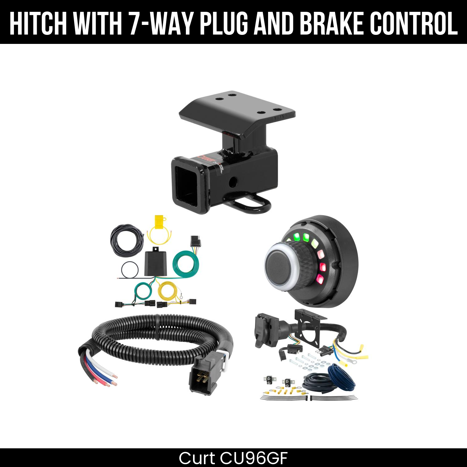 Trailer Hitch , 7-Way , Spectrum Brake Control