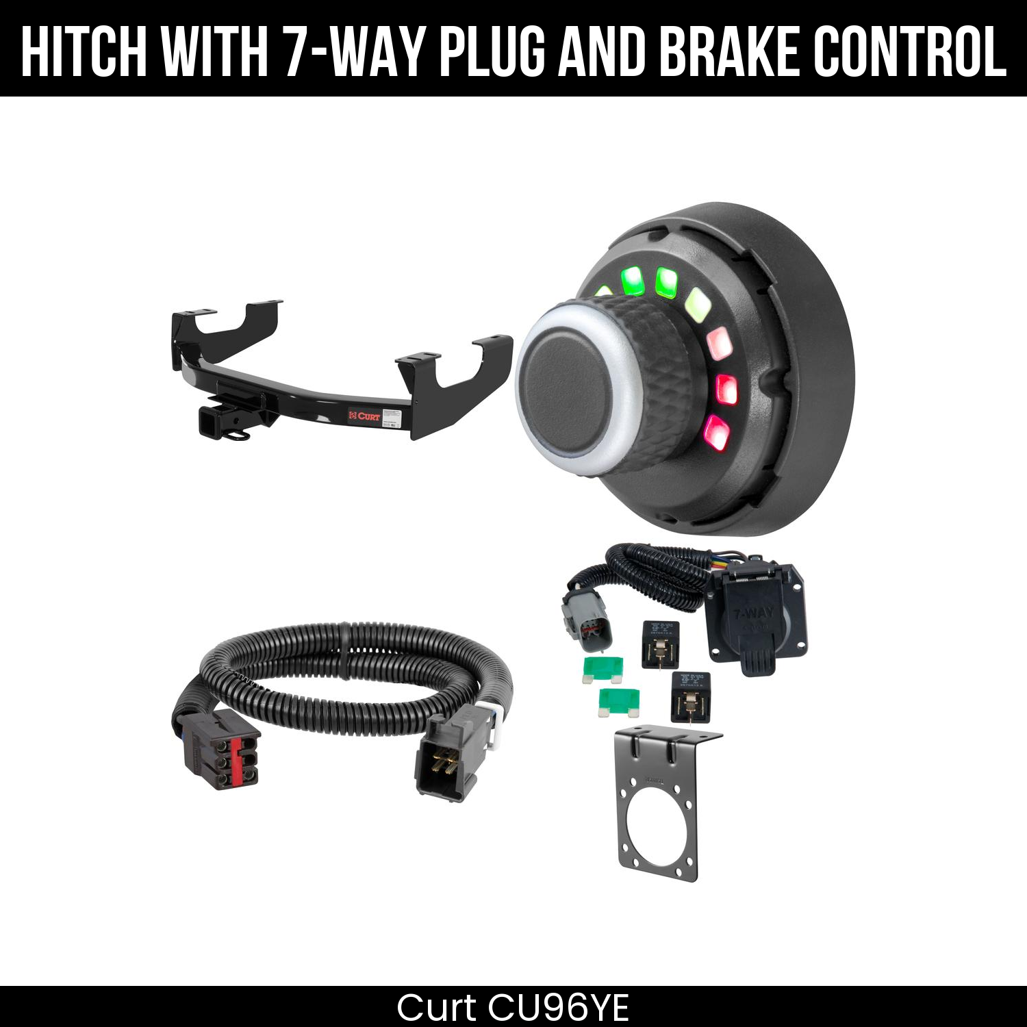 Trailer Hitch , 7-Way , Spectrum Brake Control