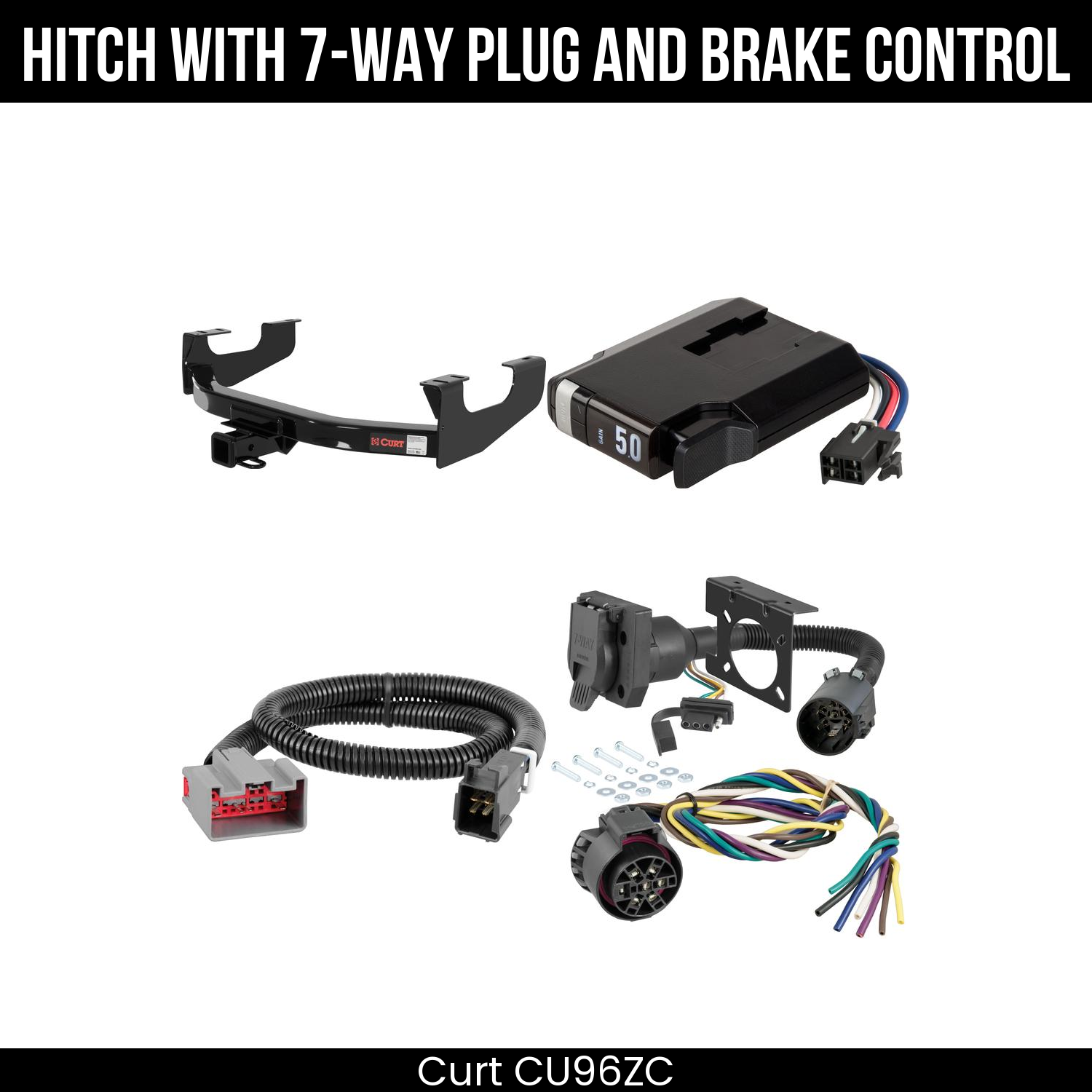 Trailer Hitch , 7-Way , TriFlex NEXT Brake Control