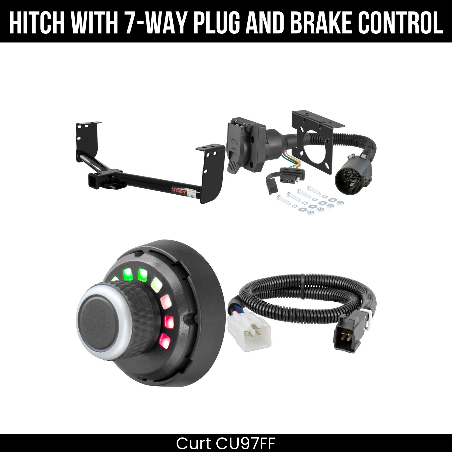 Trailer Hitch , 7-Way , Spectrum Brake Control