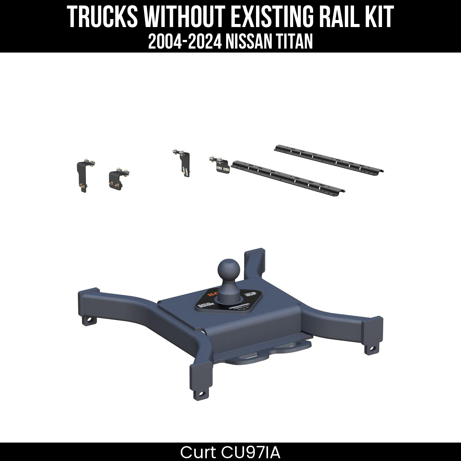 Custom 5th Wheel Brackets,Universal 5th Wheel Base Rails,Spyder Gooseneck Hitch