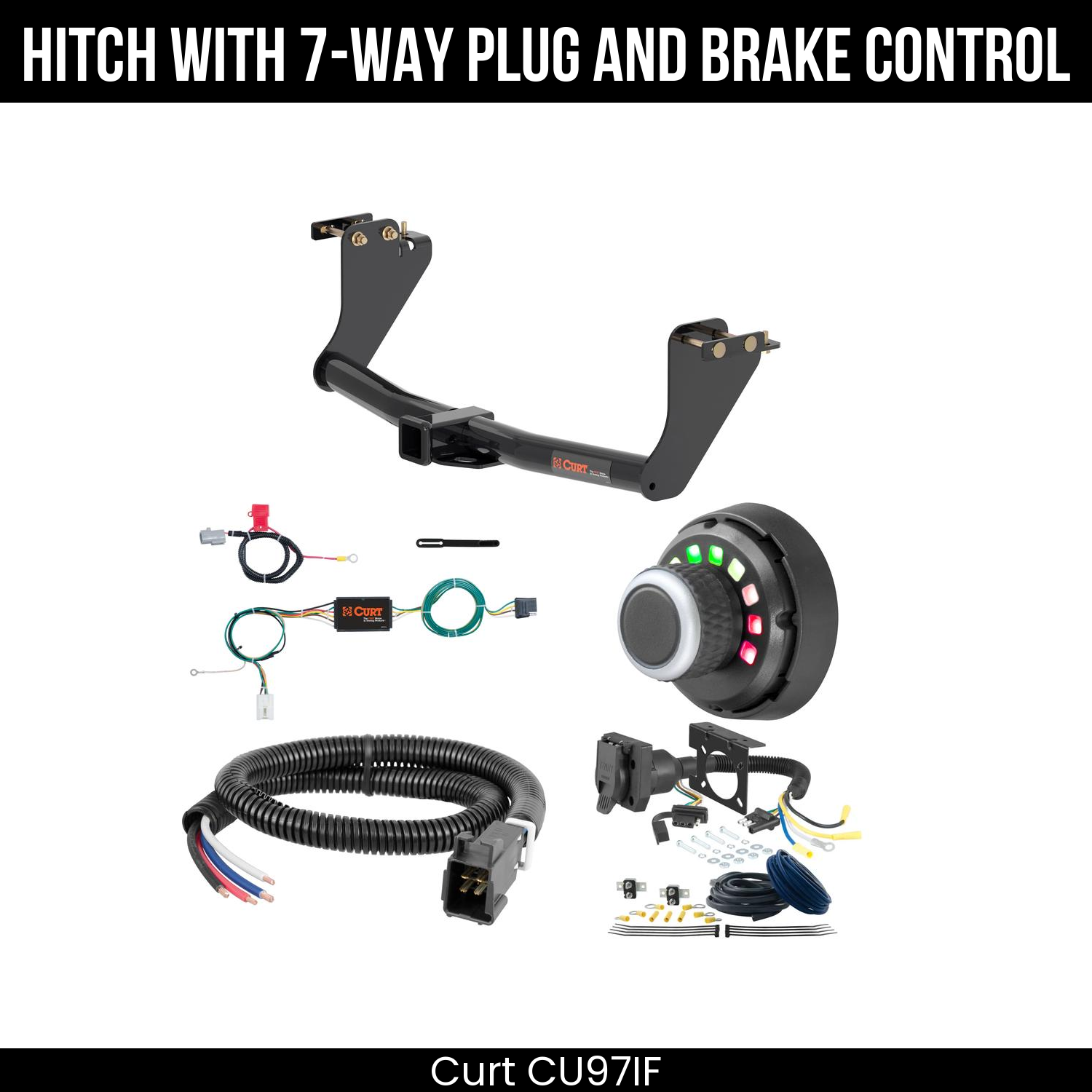 Trailer Hitch , 7-Way , Spectrum Brake Control