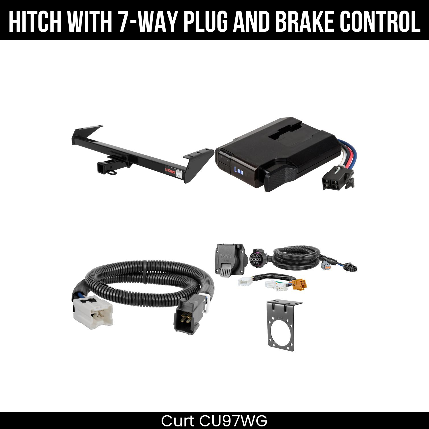 Trailer Hitch , 7-Way , Venturer Brake Control