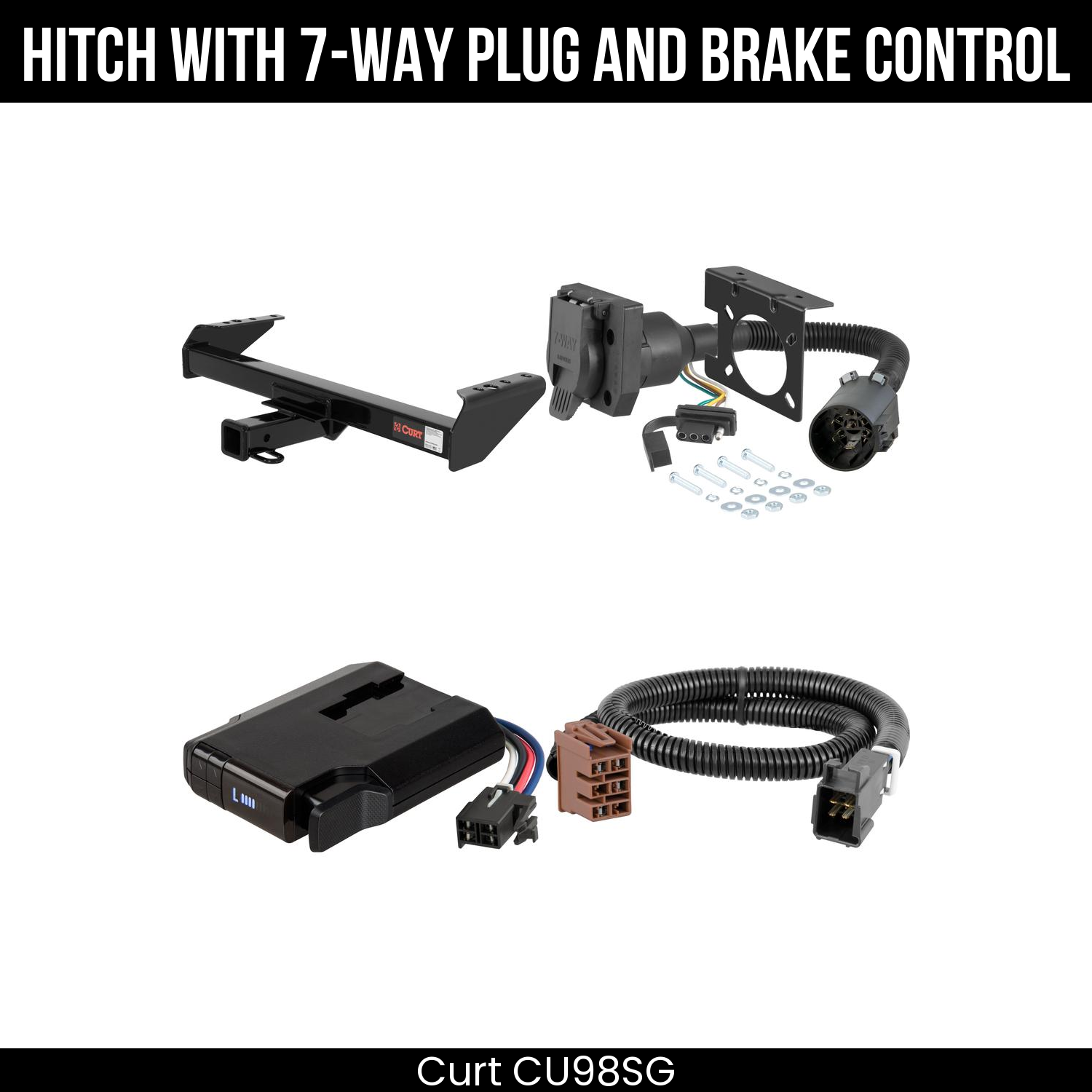 Trailer Hitch , 7-Way , Venturer Brake Control