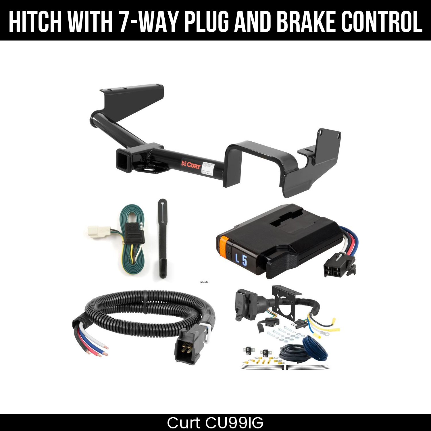 Trailer Hitch , 7-Way , Discovery Next Brake Control