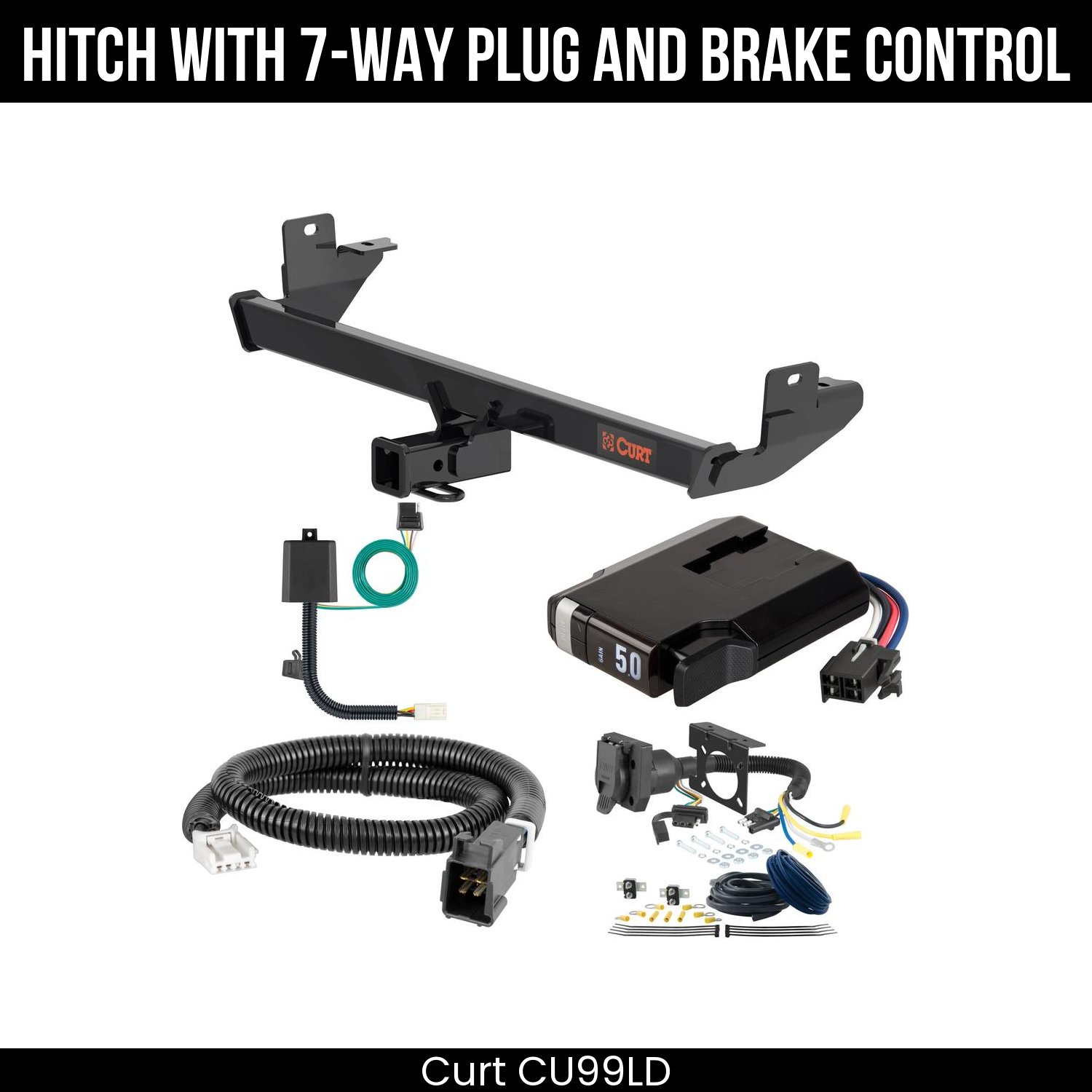 Trailer Hitch , 7-Way , TriFlex NEXT Brake Control
