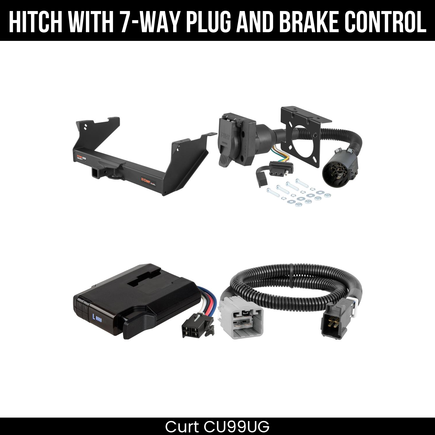 Trailer Hitch , 7-Way , Venturer Brake Control