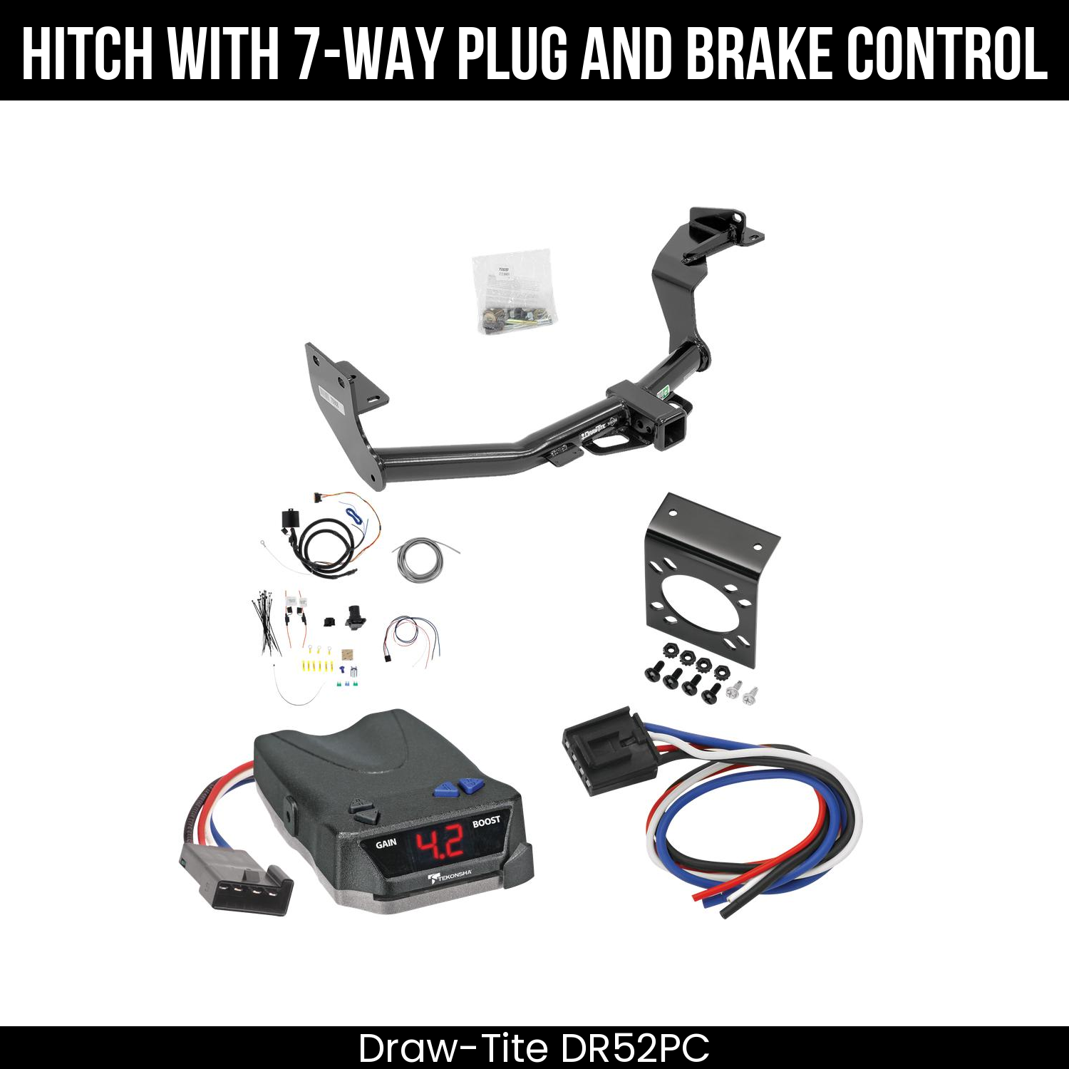 Trailer Hitch , 7-Way , Tekonsha Brake EVN Control